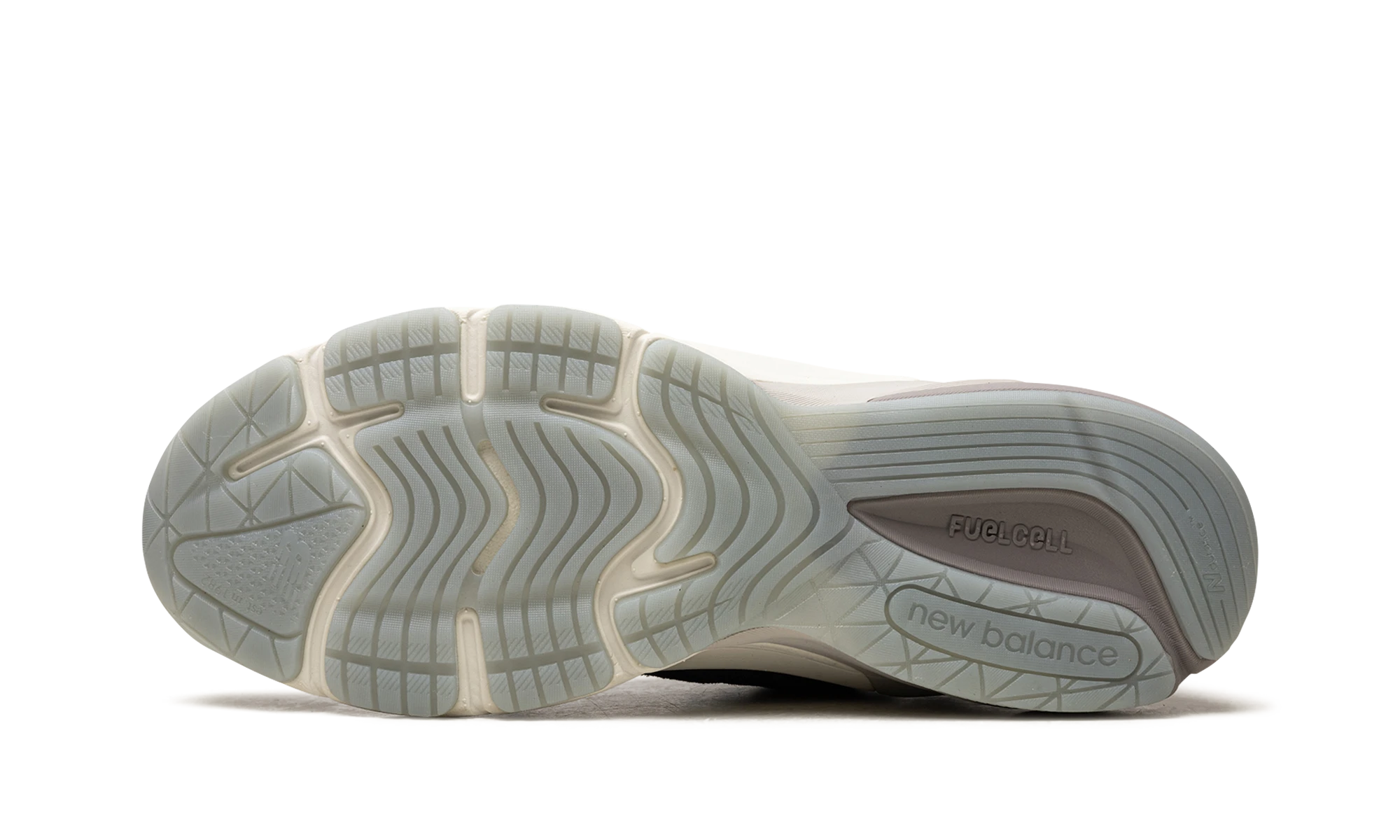 Outer rubber sole of the New Balance 990v6 MiUSA Ronnie Fieg Madison Square Garden Navy (U990KR6).