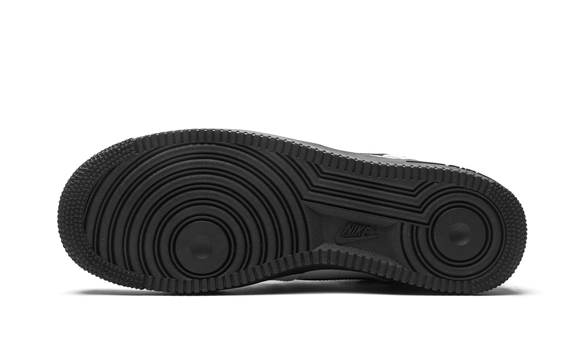 Outer rubber sole of the Nike Air Force 1 Low White Black Midsole (CK7663-101).