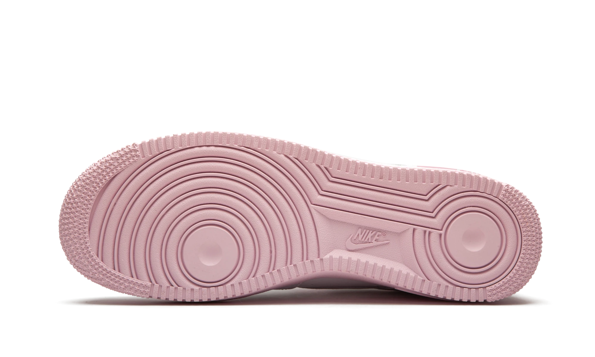 Outer rubber sole of the Nike Air Force 1 Low White Pink Foam (CK7663-100).