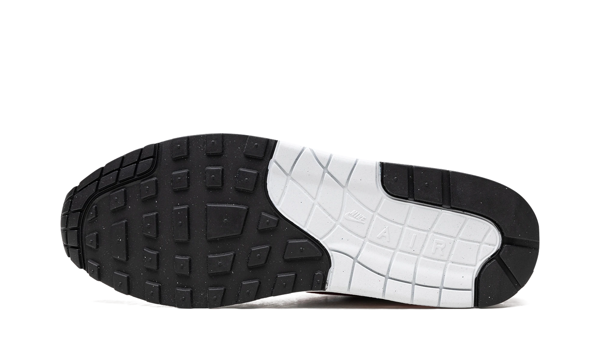 Outer rubber sole of the Nike Air Max 1 Chili 2.0 (FD9082-101).