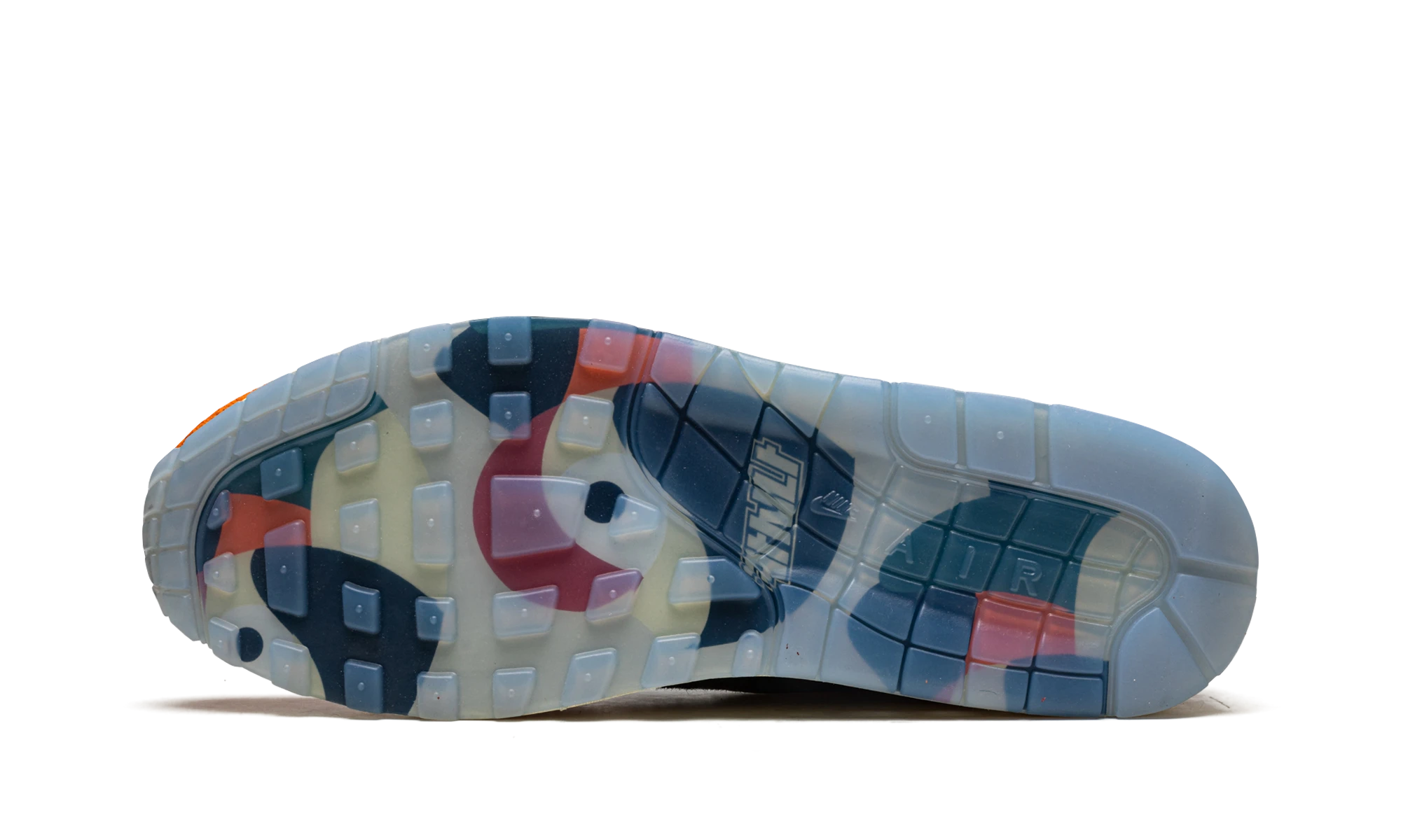 Semelle extérieure en caoutchouc de la Nike Air Max 1 Kasina Won-Ang Orange.