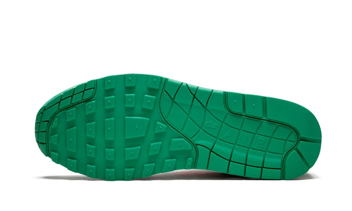 Outer rubber sole of the Nike Air Max 1 Watermelon (AH8145-106).