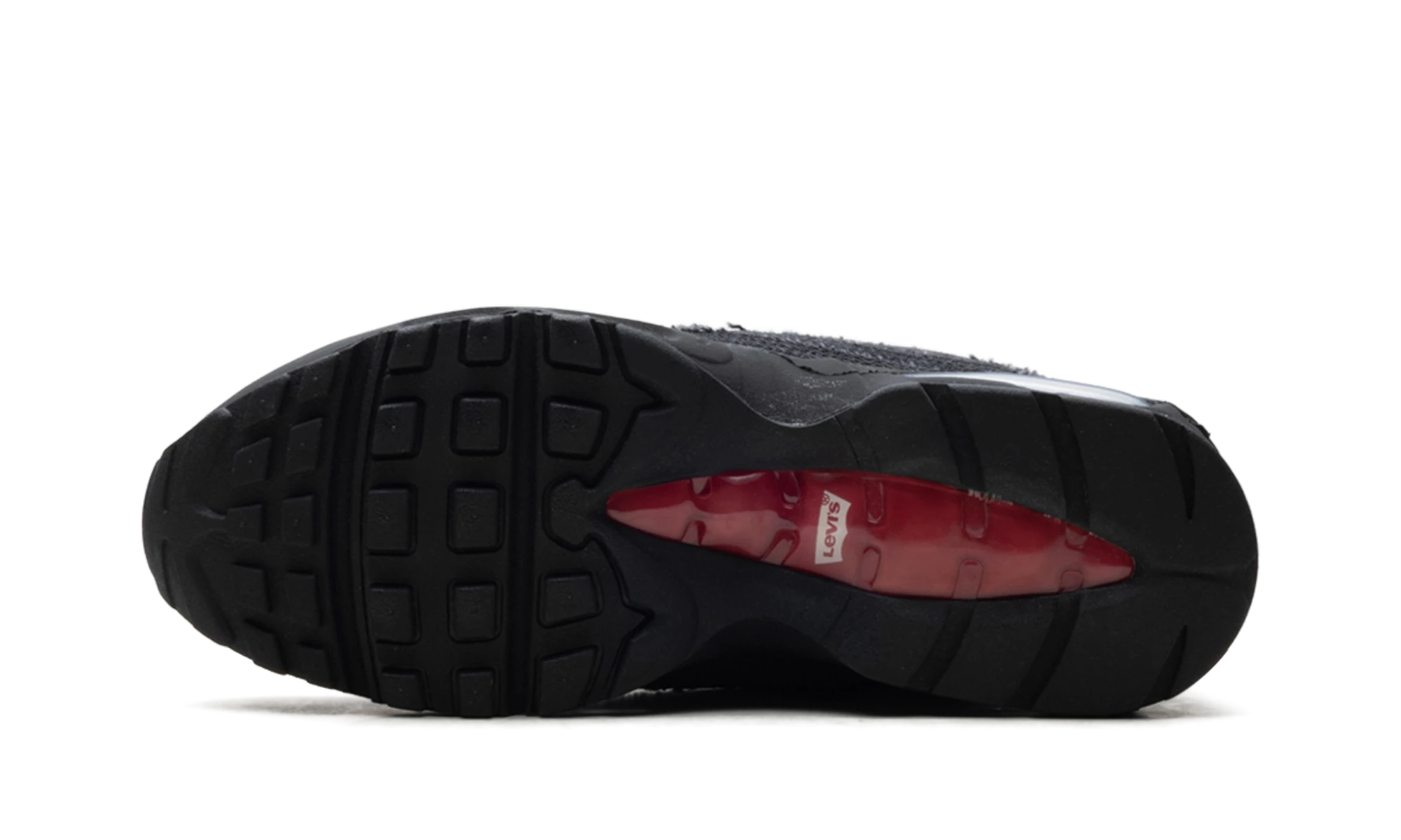 Yttre gummisula för Nike Air Max 95 OG Levis Black (HM4743-001).