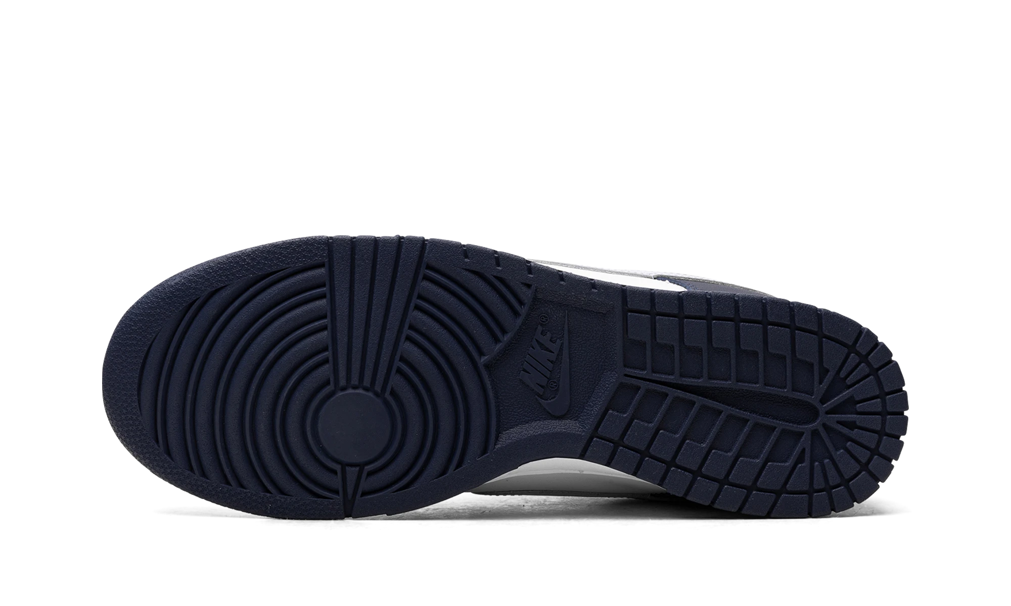 Outer rubber sole of the Nike Dunk Low Game Royal Navy (FQ8826-100).