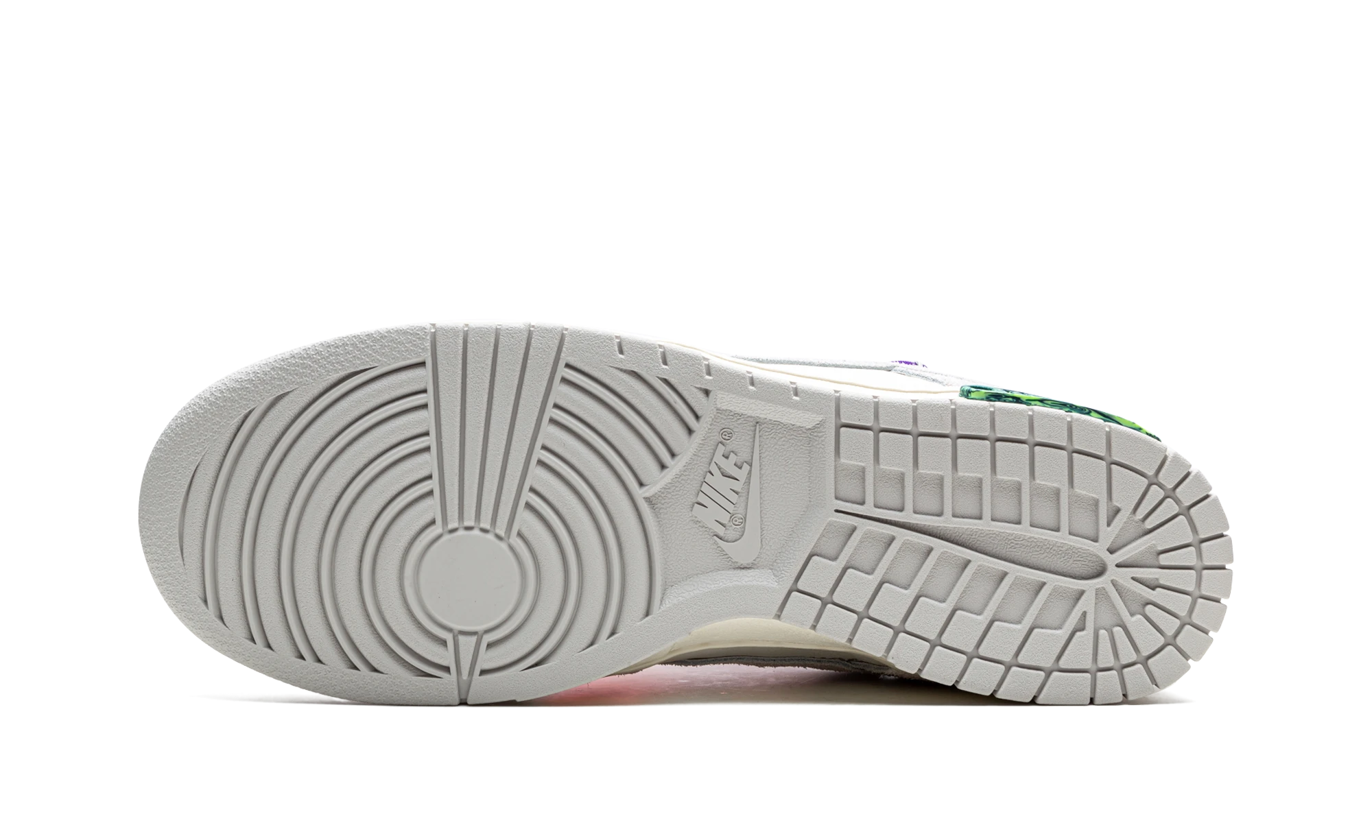 Външна гумена подметка на Nike Dunk Low Off-White Lot 15 (DJ0950-101).
