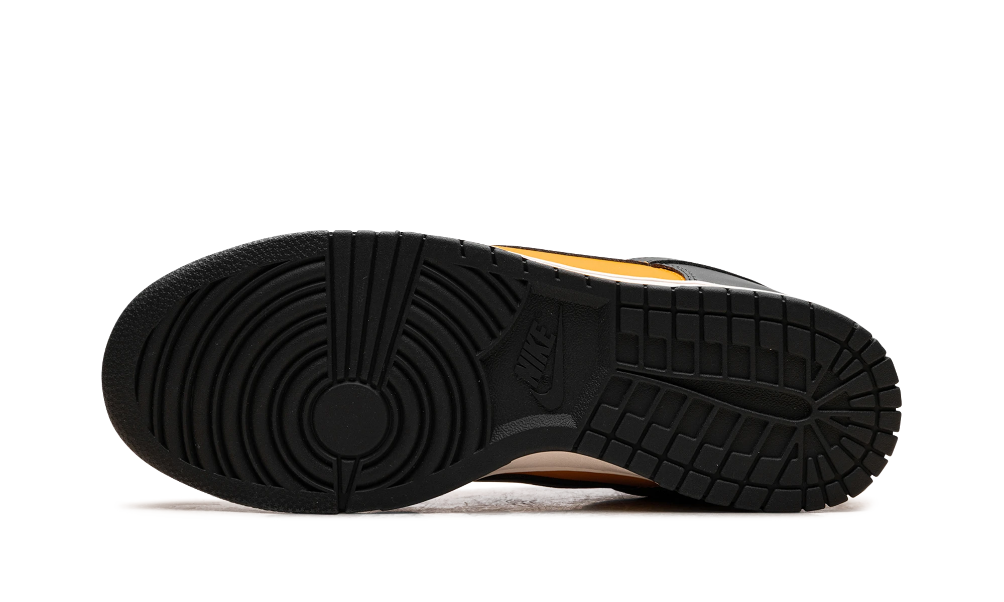 Outer rubber sole of the Nike Dunk Low Retro Sundial Anthracite.