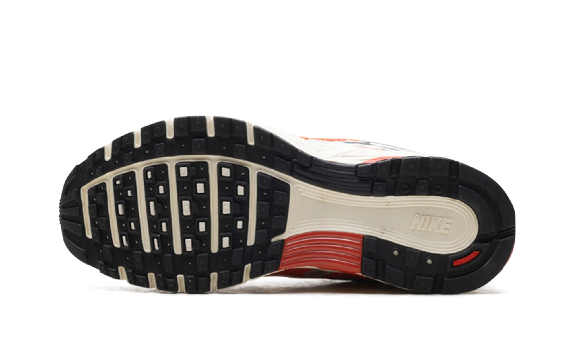 Nike P-6000 Sail Pale Ivory Light Bone Picante Red (HV5230-133) - sole
