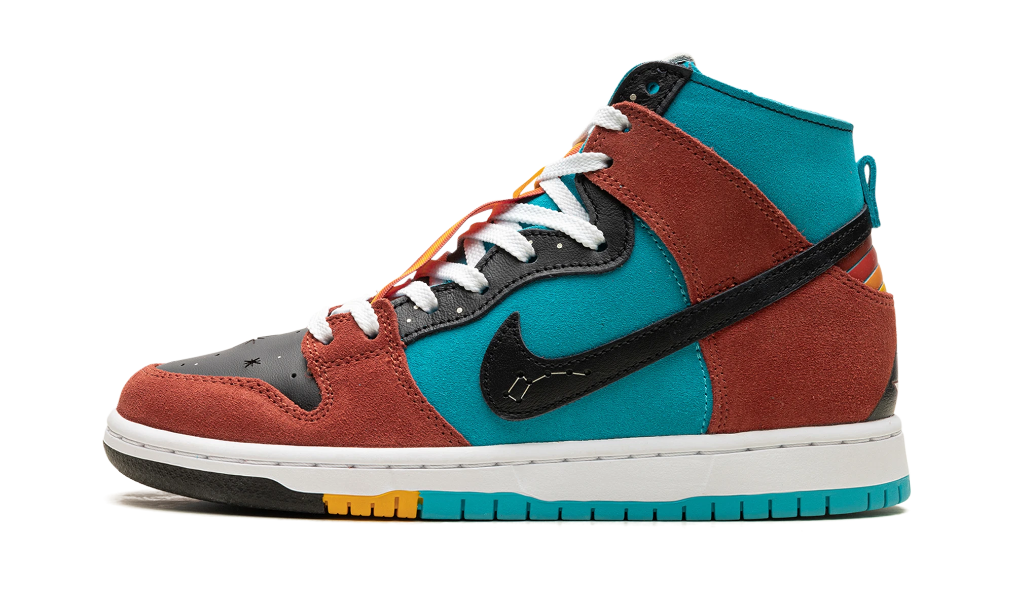 Nike SB Dunk High Di'orr Greenwood Navajo Arts (FQ1775-400) - side view