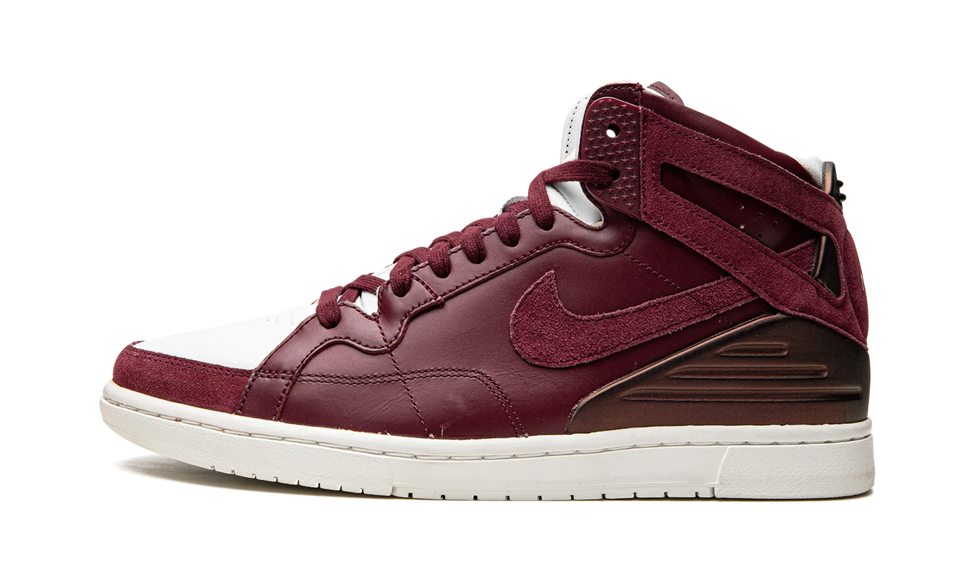 Nike SB Zoom Air 94 Hi Supreme Cherrywood (428927-600) - side view