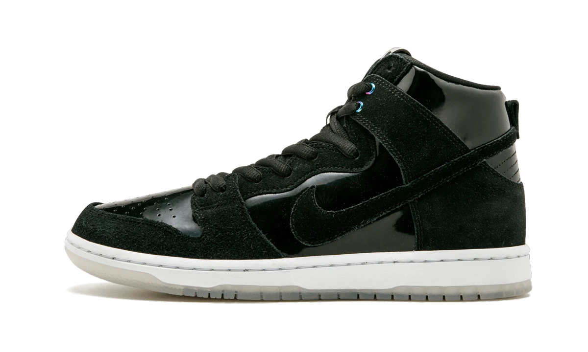 Nike SB Zoom Dunk High Pro Black White Clear (854851-001) - side view