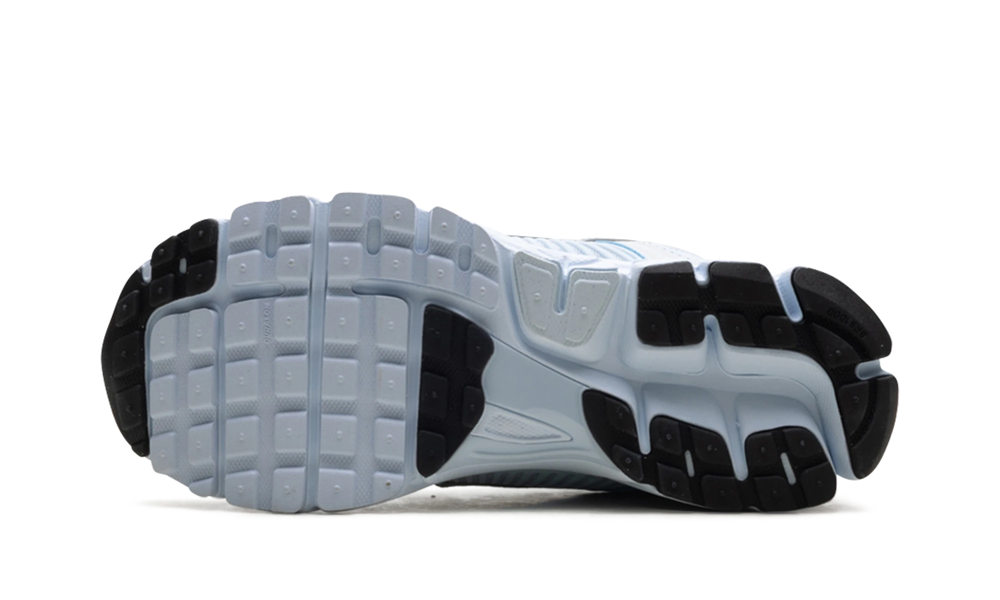 Vnější gumová podrážka Nike Zoom Vomero 5 Blue Tint Platinum Tint Metallic Platinum Black (FJ2028-401).