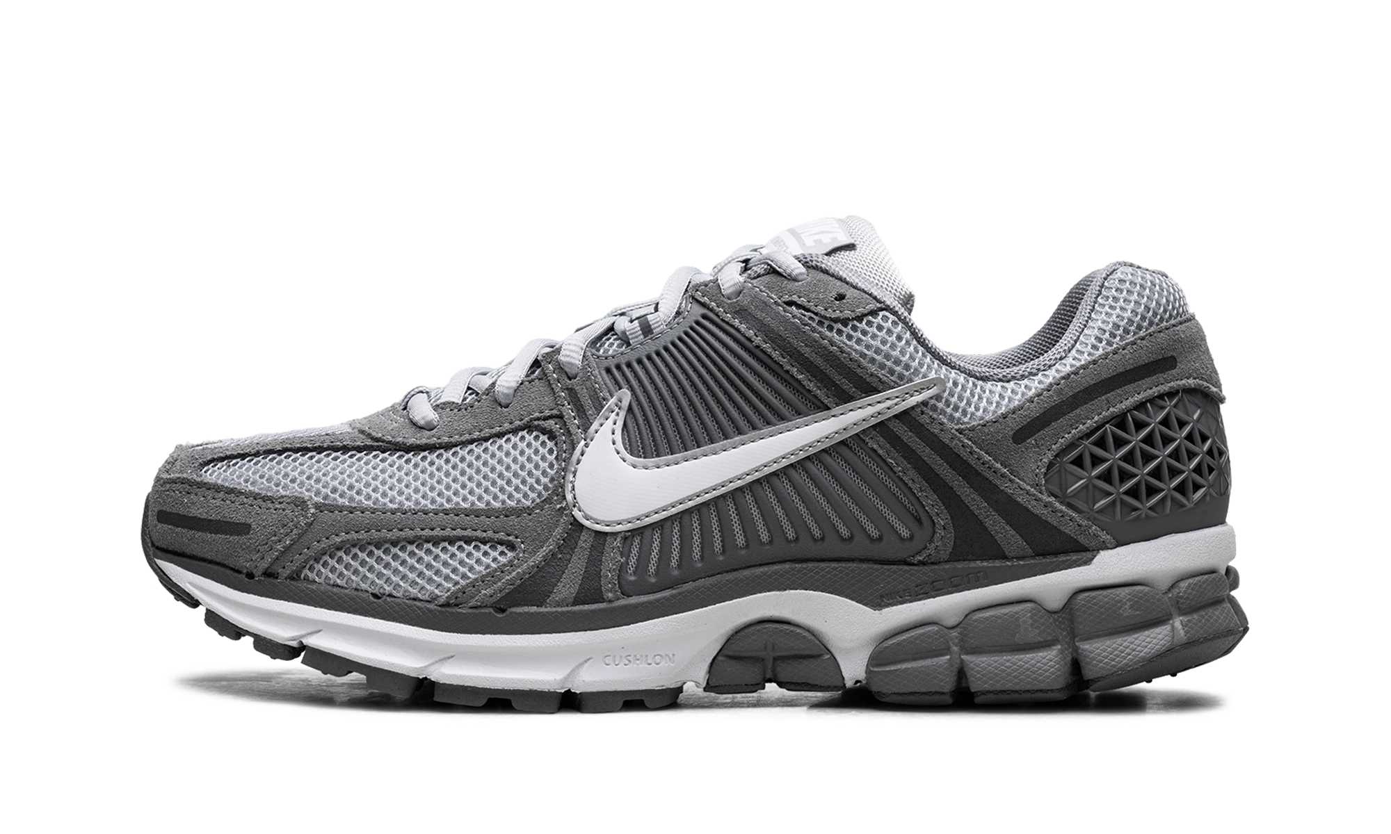 Sneaker Nike Zoom Vomero 5 Cool Grey Wolf Grey in multicolore, available in Europe — outer profile view.