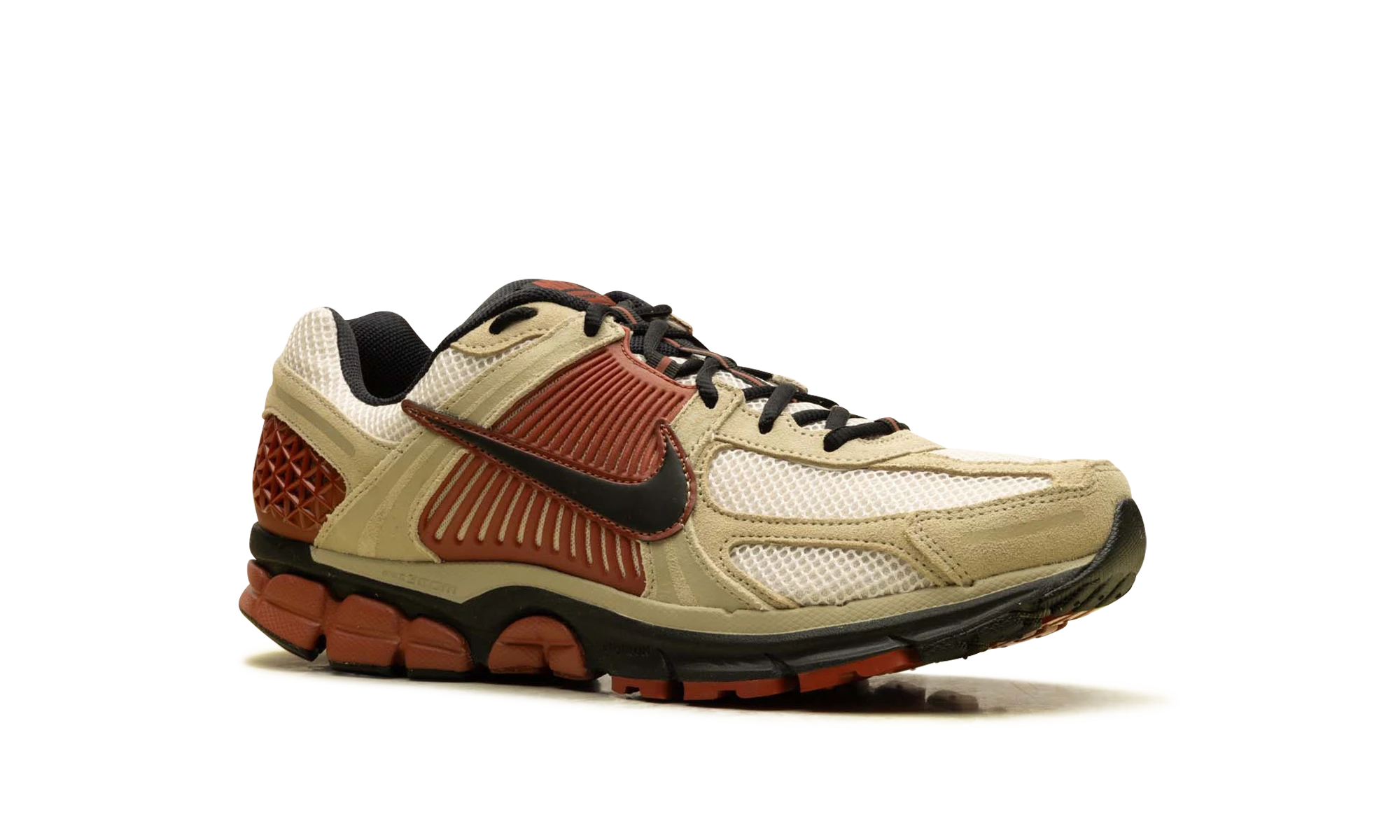 Vnější gumová podrážka Nike Zoom Vomero 5 Desert Khaki Light Orewood Brown Mars Stone Black (HF1553-201).
