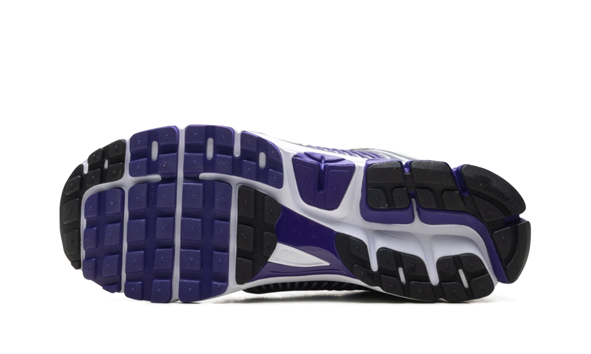 Zunanja gumijasta podplata Nike Zoom Vomero 5 Metallic Silver Court Purple (IM2220-095).