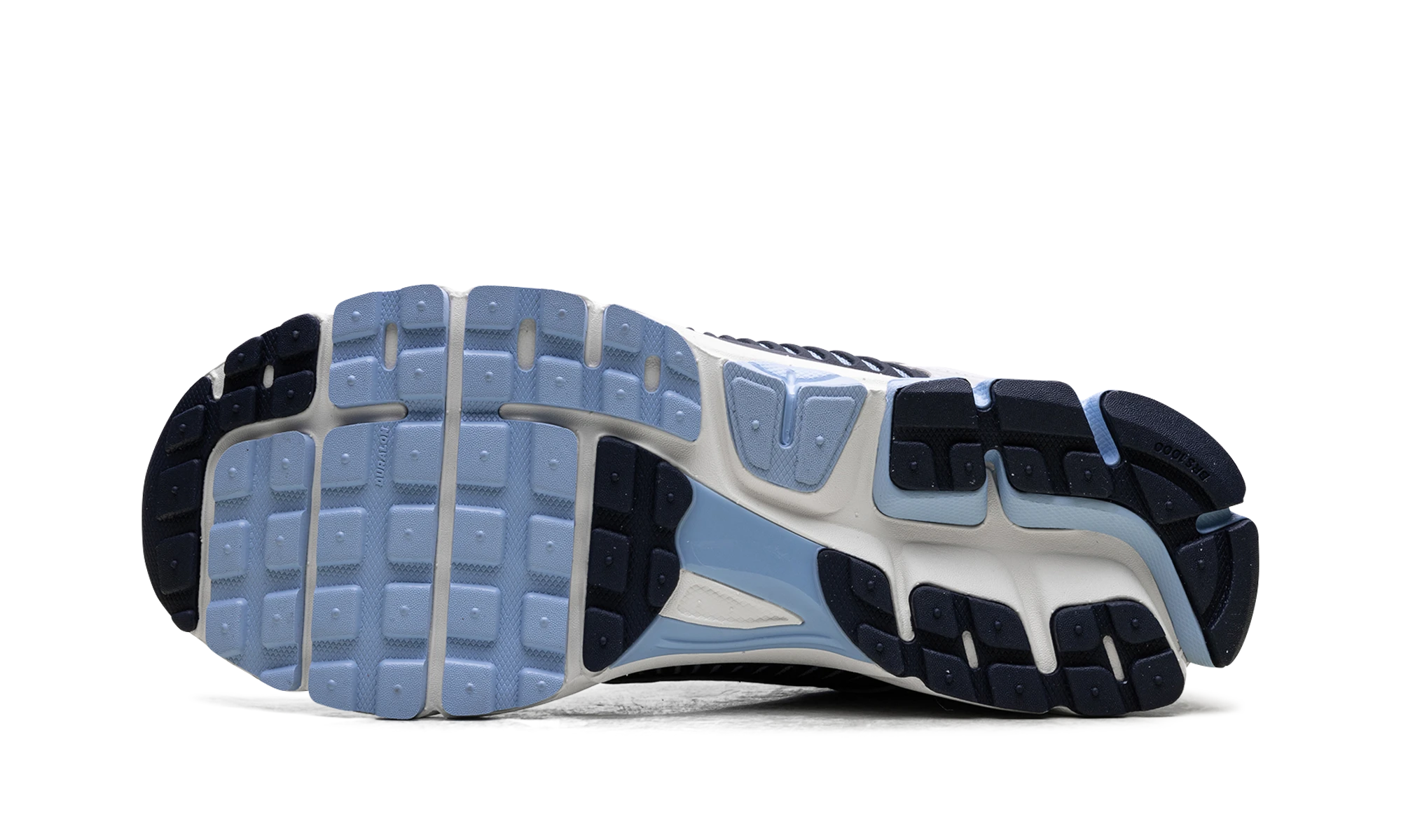 Outer rubber sole of the Nike Zoom Vomero 5 Psychic Blue (FB9149-402).