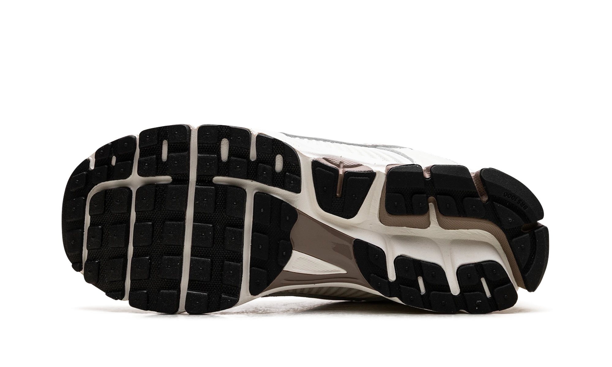 Zunanja gumijasta podplata Nike Zoom Vomero 5 Sail Mink Brown Black (IB8129-133).