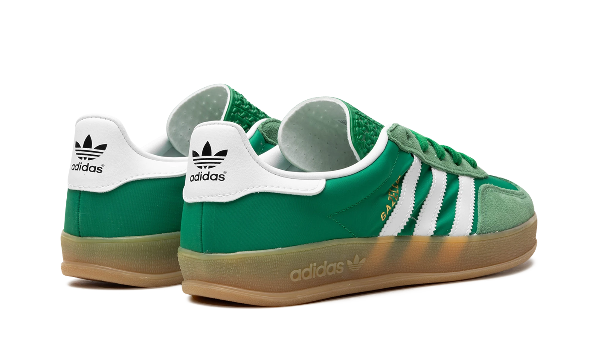 Adidas Gazelle Indoor Green Gum (IE6605) - back view