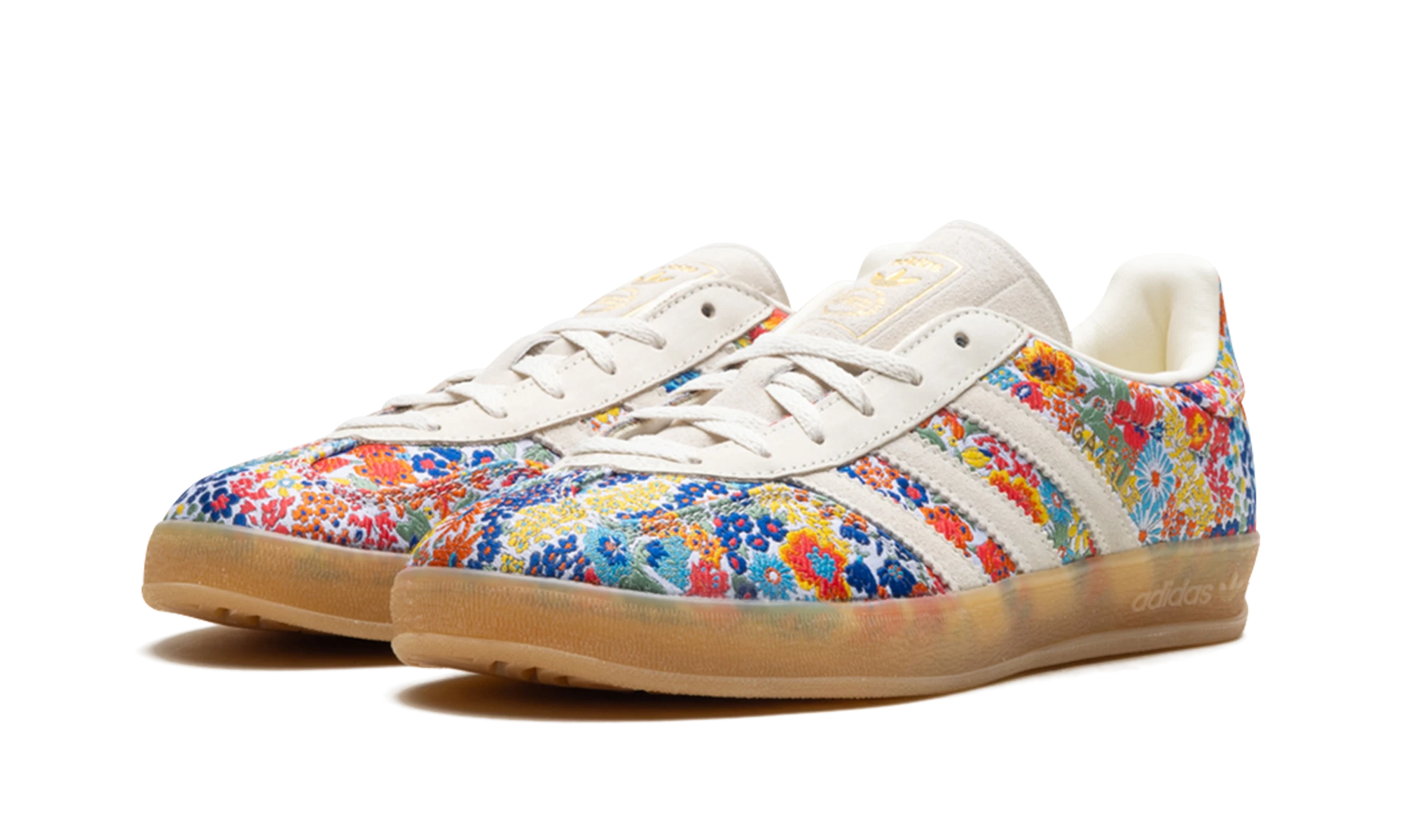 Adidas Gazelle Indoor Liberty London Floral Embroidery (JP5309) - front view