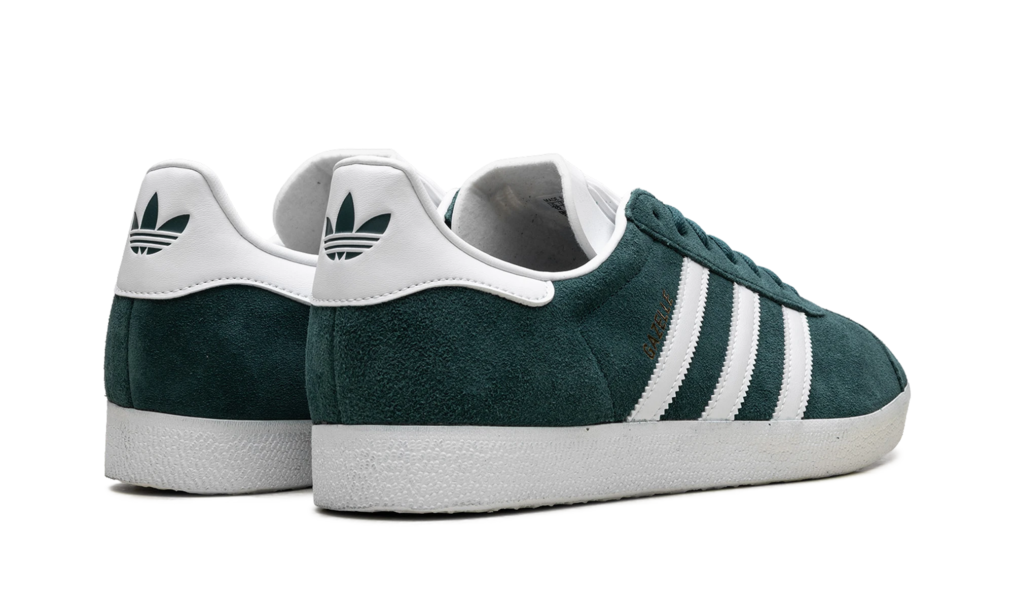 Pair of sneakers Adidas Gazelle Mystery Green Cloud White Gold Metallic (JH5383) brand new and authentic with original box.