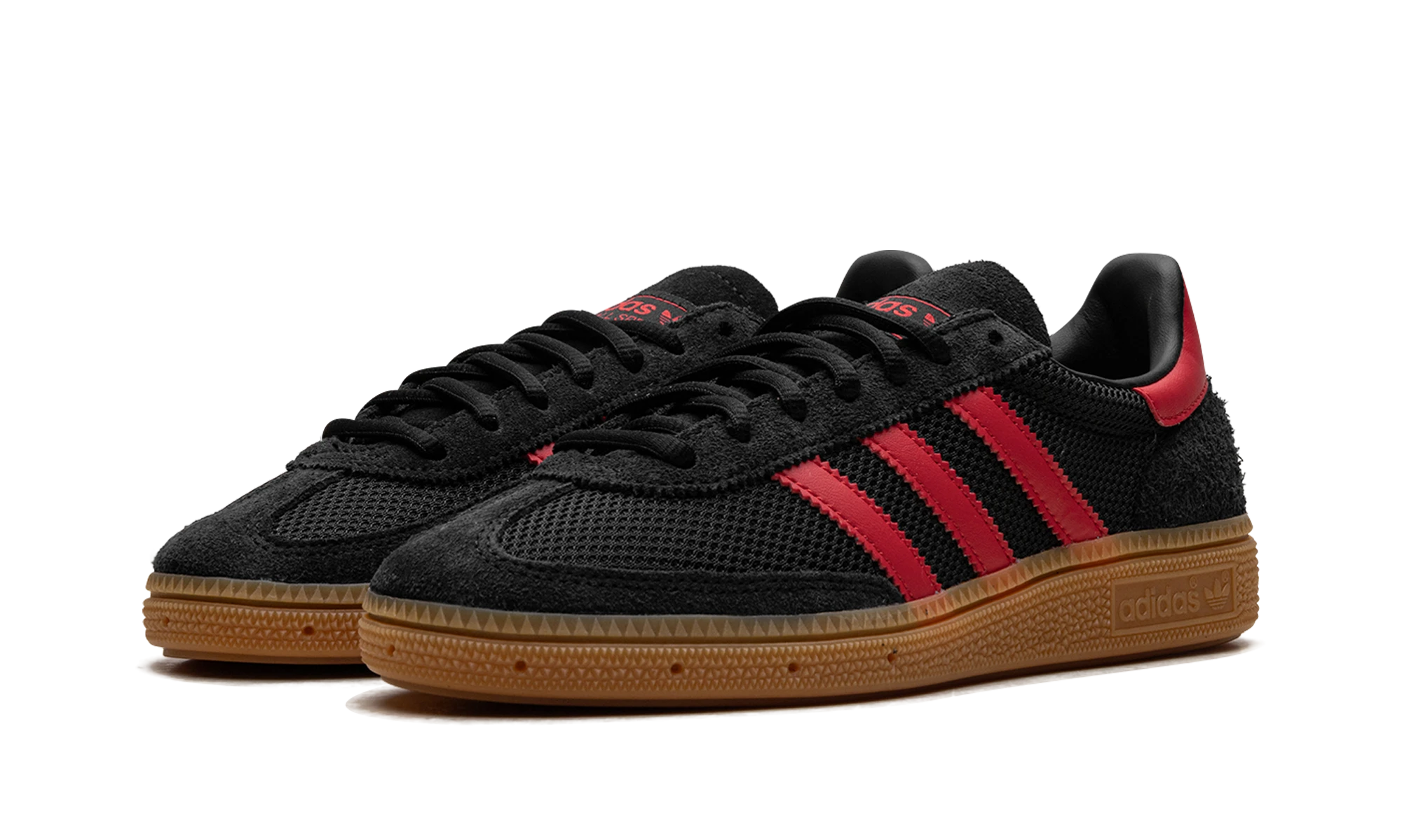 Adidas Handball Spezial Black Better Scarlet Gum (JH5446) - front view