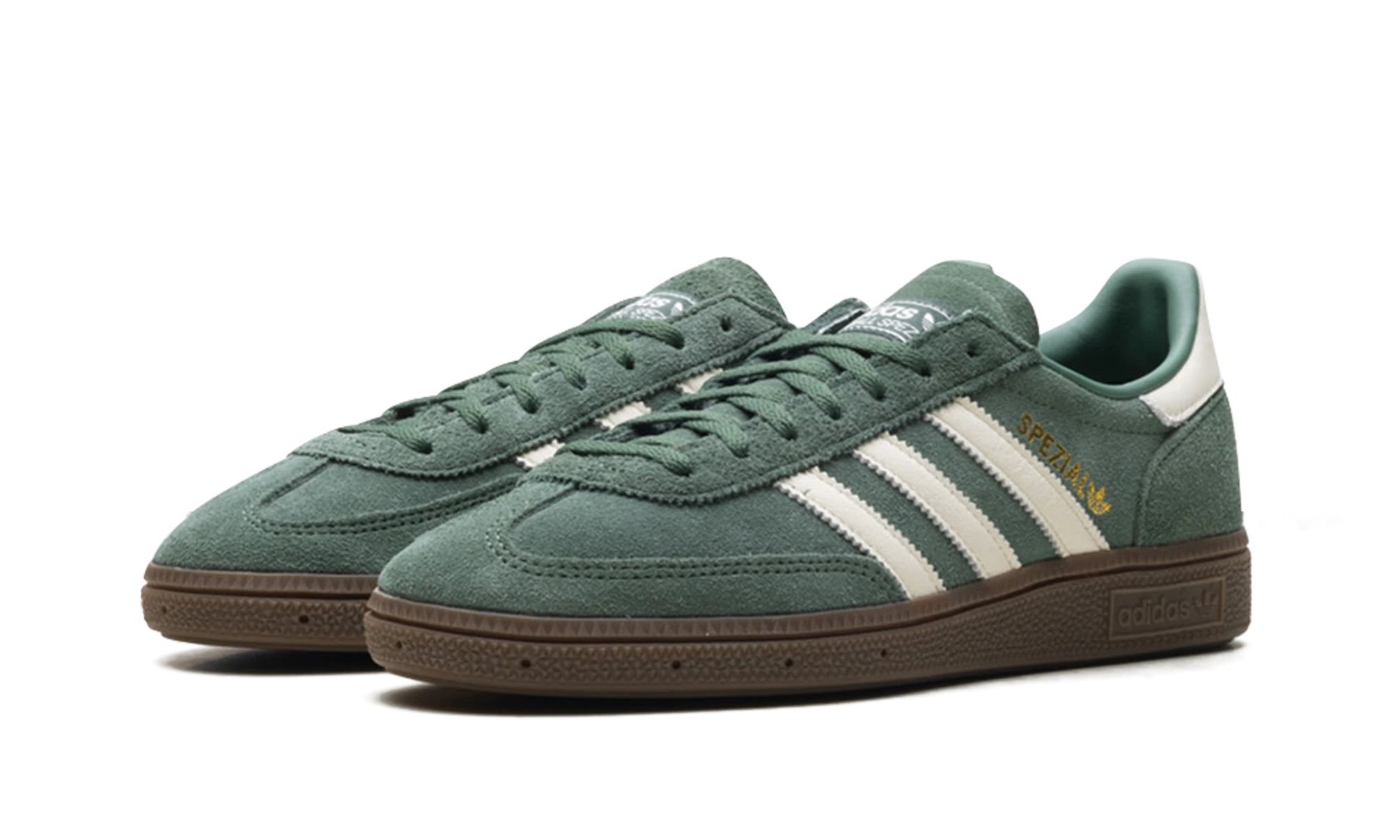Adidas Handball Spezial Green Off White Gum (JR1334) - front view