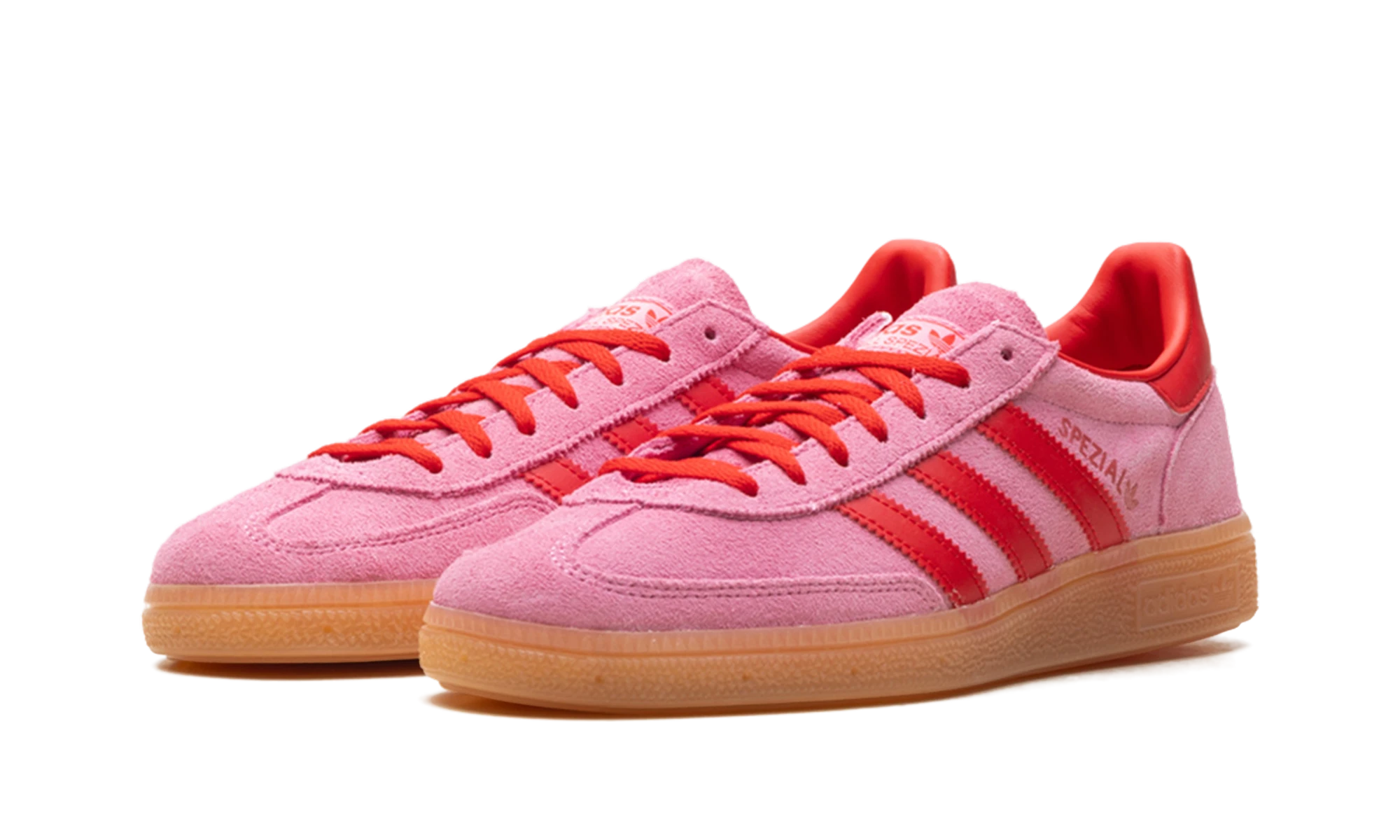 Adidas Handball Spezial Semi Pink Glow Better Scarlet (JR5006) - front view