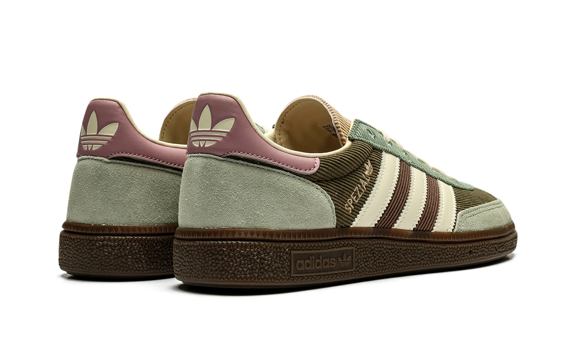 Adidas Handball Spezial Silver Green Magic Mauve (IH4891) - back view