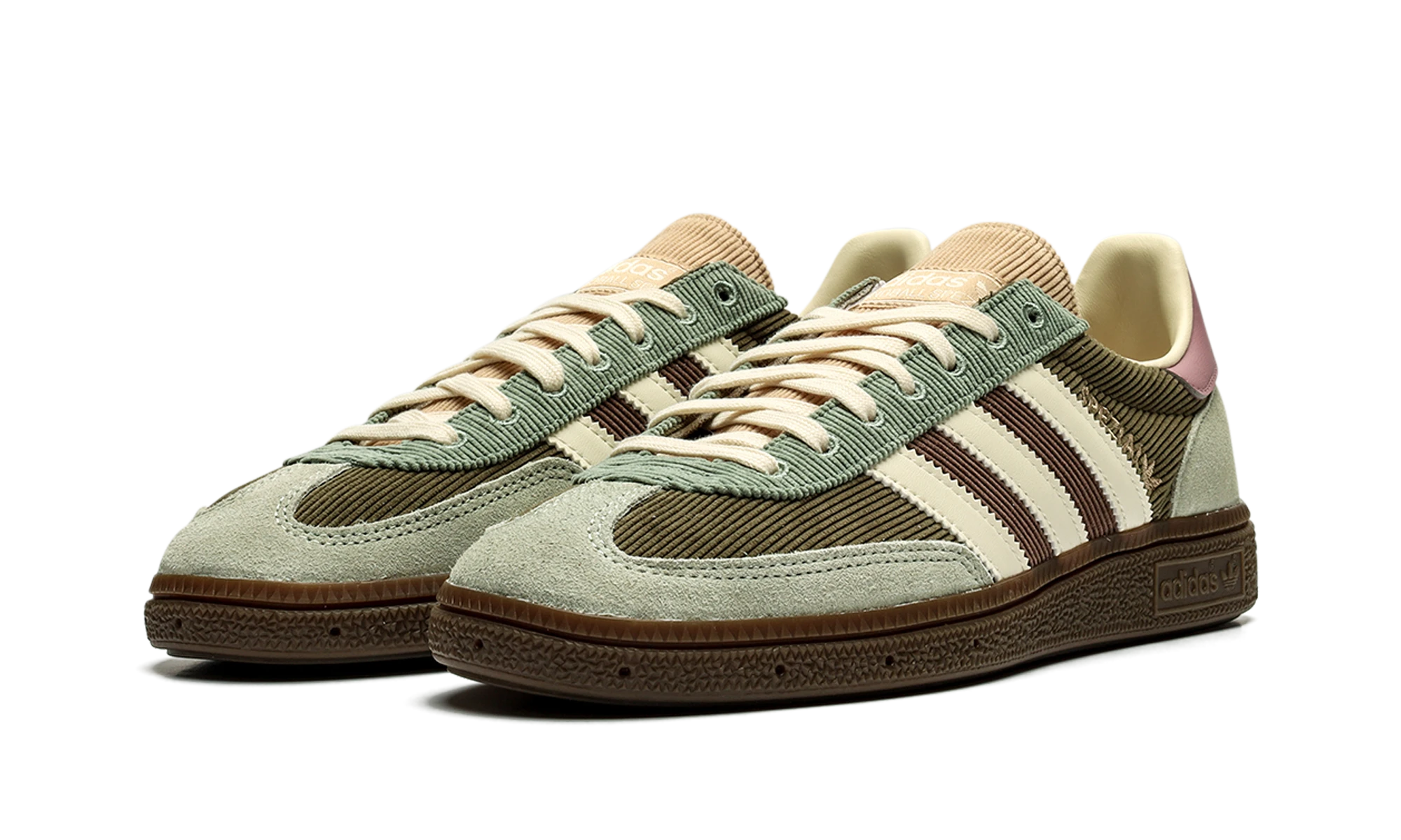 Adidas Handball Spezial Silver Green Magic Mauve (IH4891) - front view
