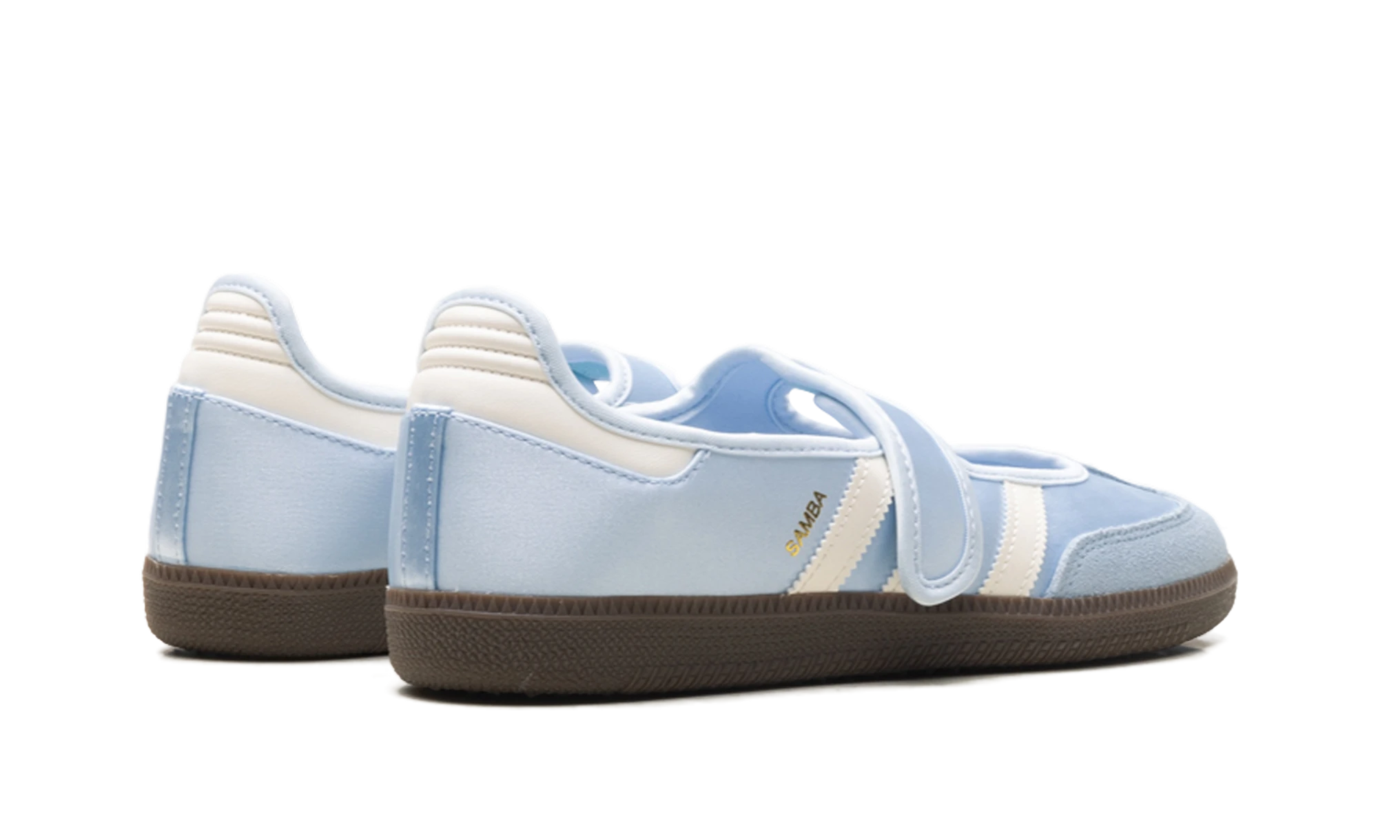 Pair of sneakers Adidas Samba Jane Crystal Sky Cream White (IH9206) brand new and authentic with original box.