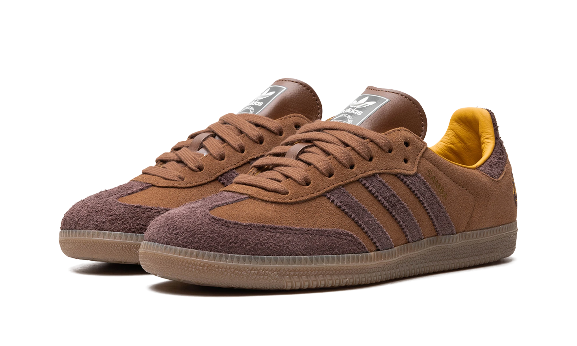 Pair of sneakers Adidas Samba OG Talchum Pack Preloved Brown brand new and authentic with original box.