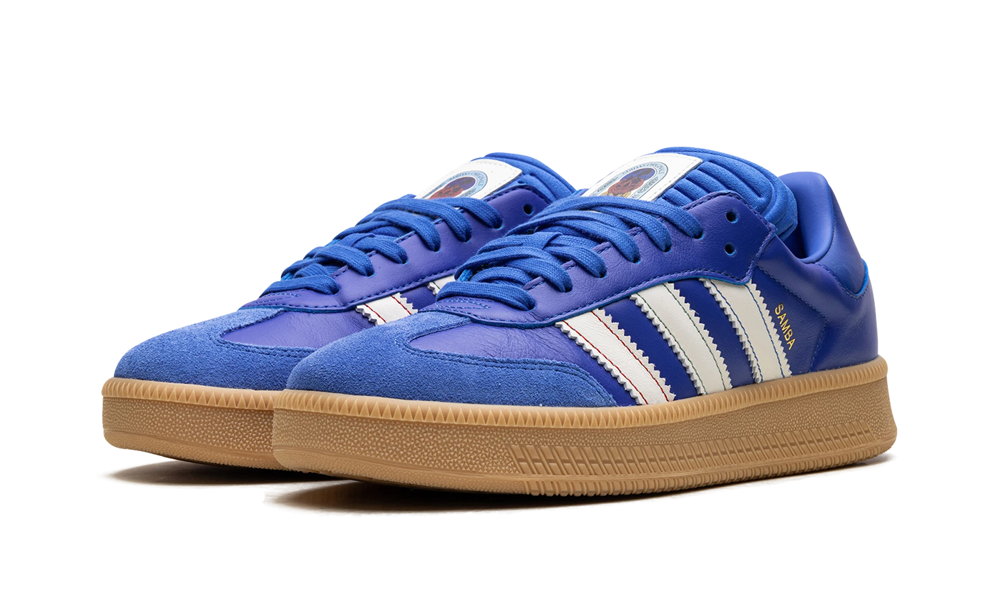 Adidas Samba XLG Blue White Gum (JI0865) - front view