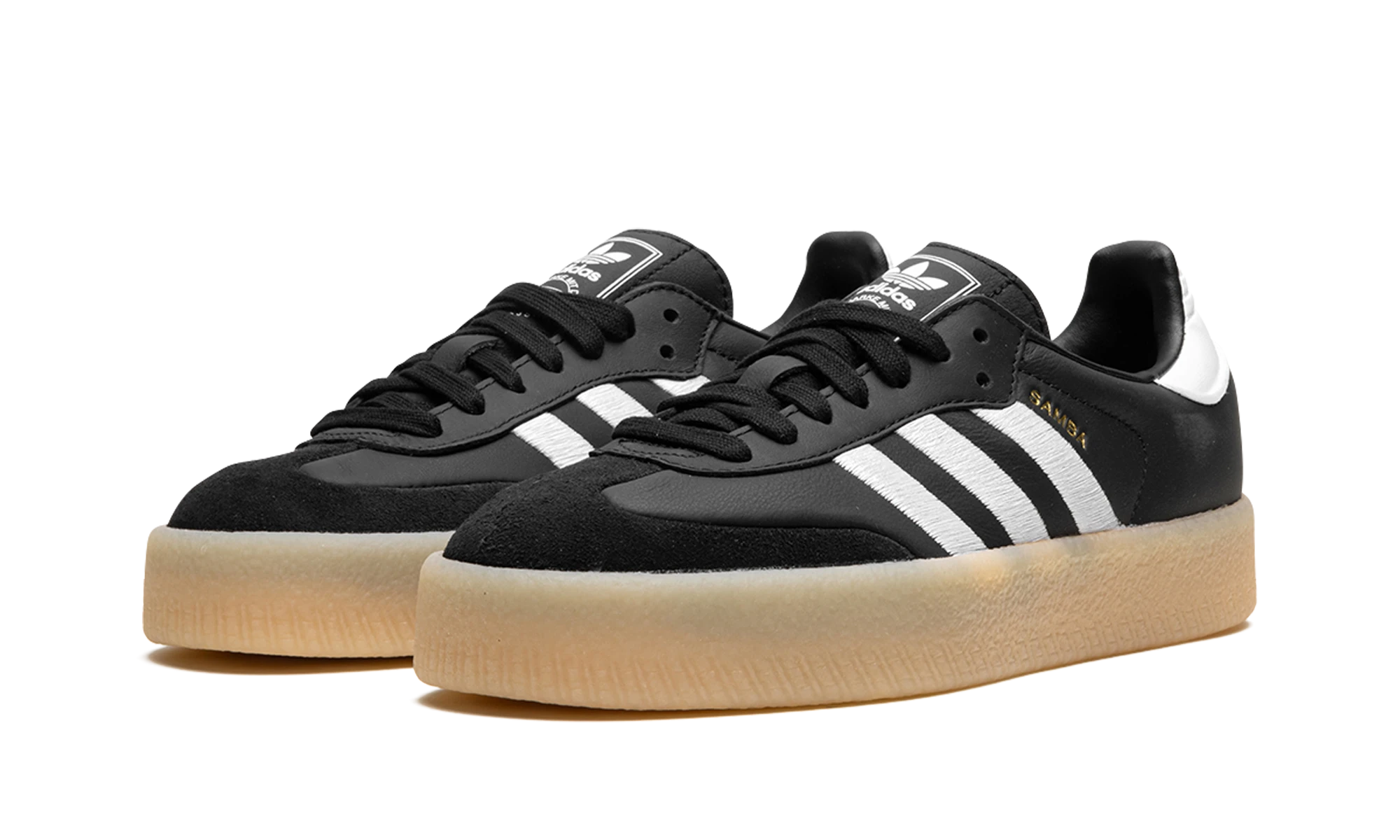 Adidas Sambae Black White Gum (ID0436) - front view