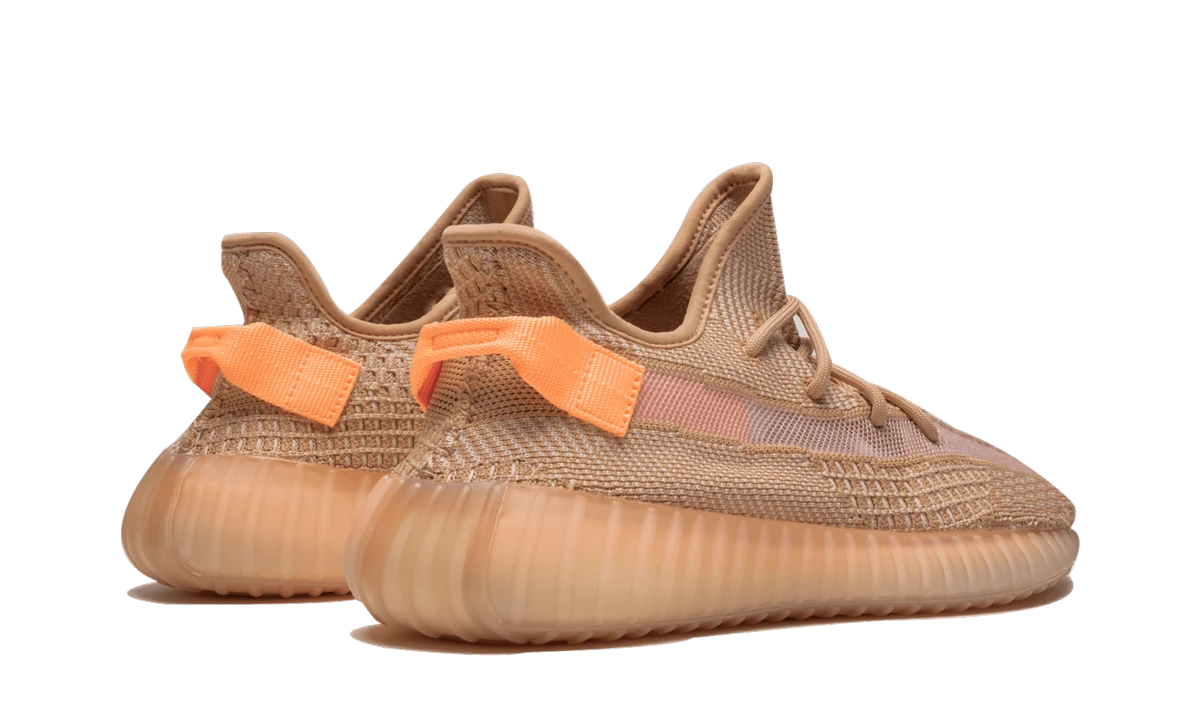 Par de zapatillas Adidas Yeezy Boost 350 V2 Clay (EG7490) nuevas y auténticas con caja original.