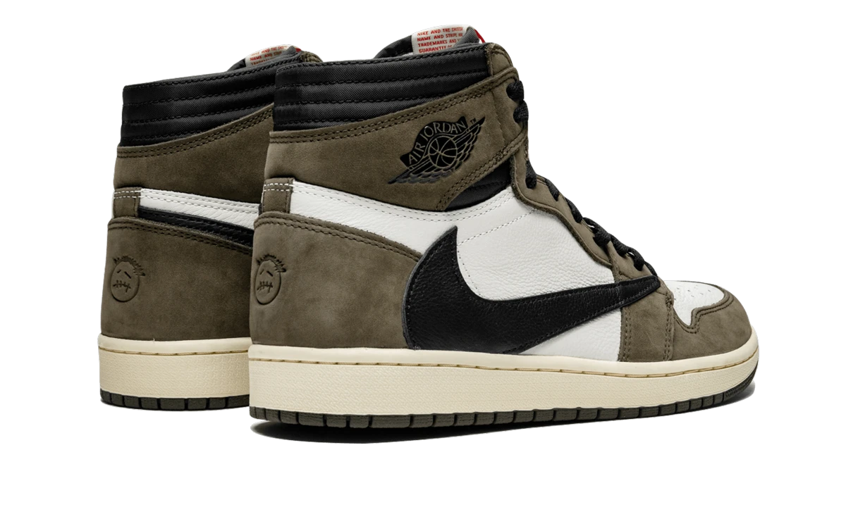 Air Jordan 1 Retro High OG SP Travis Scott Mocha (CD4487-100) - back view