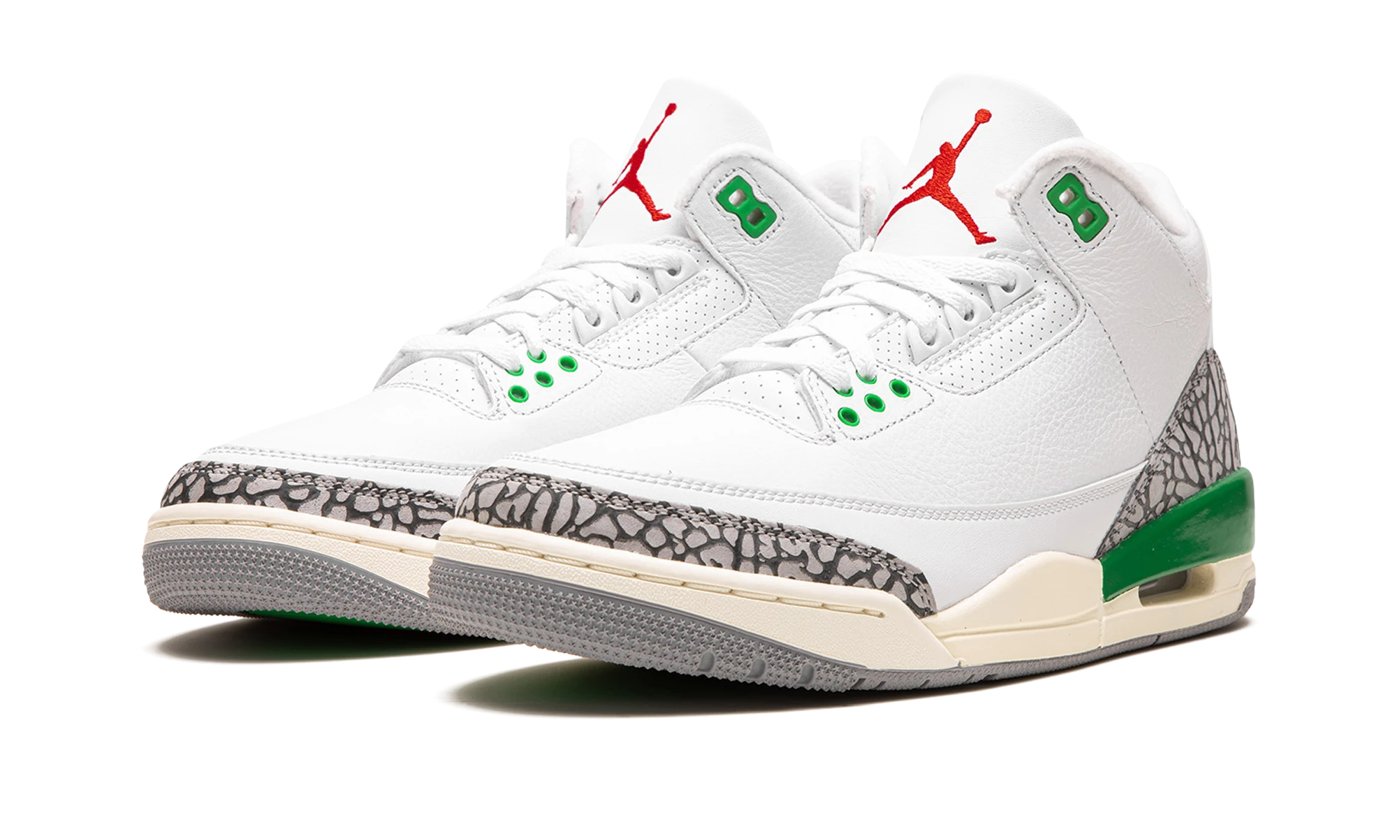 Air Jordan 3 Retro Lucky Green (CK9246-136) - front view