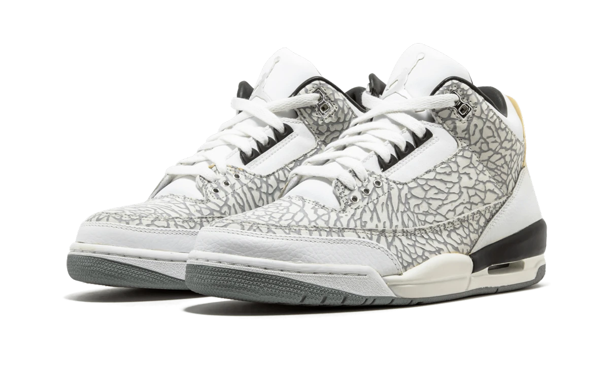Pair of sneakers Air Jordan Jordan 3 Retro White Flip (315767-101) brand new and authentic with original box.