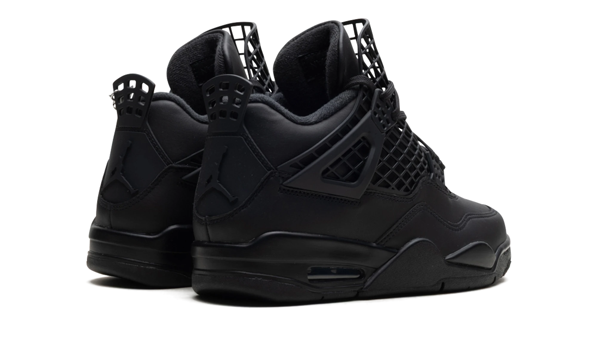 Paar Sneaker Air Jordan Jordan 4 Retro Net Black (FN7251-001) – nagelneu und authentisch mit Originalkarton.