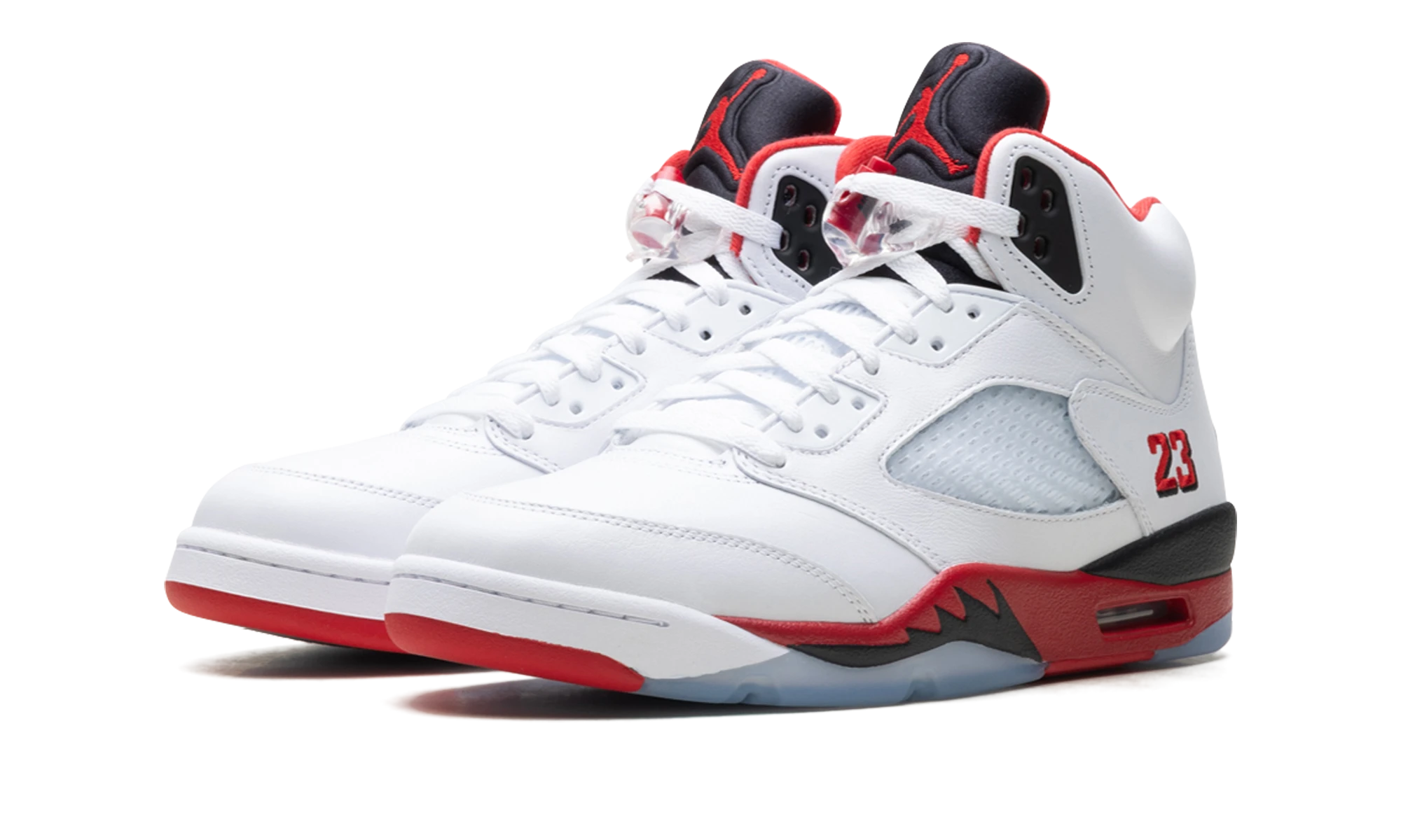 Air Jordan 5 Retro Fire Red Black Tongue (HQ7978-101) - front view
