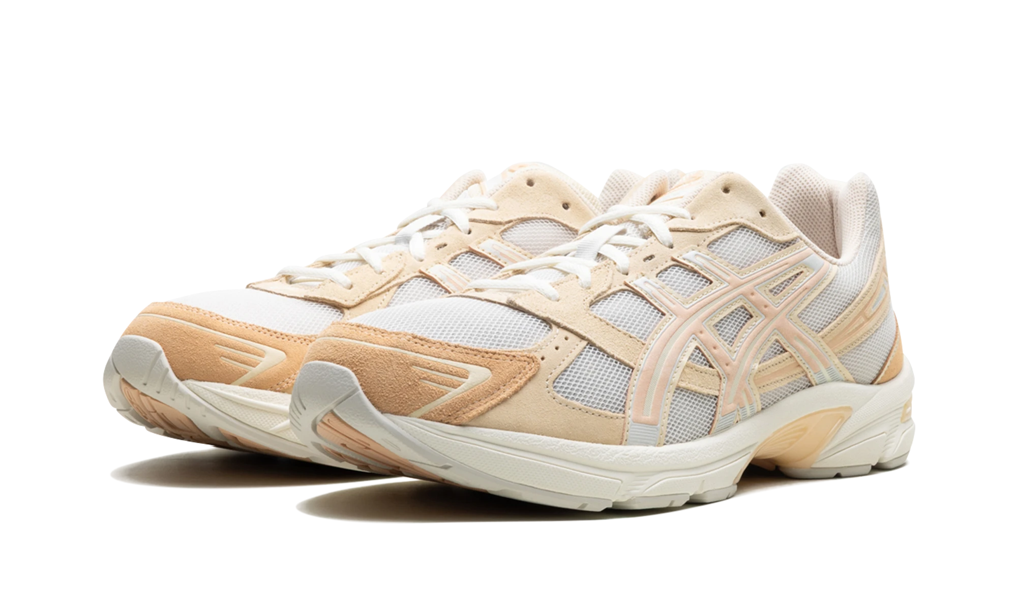 Detalj unutarnje strane tenisica ASICS Gel-1130 Smoke Grey Honey Beige (1201A255-030) gris et beige.