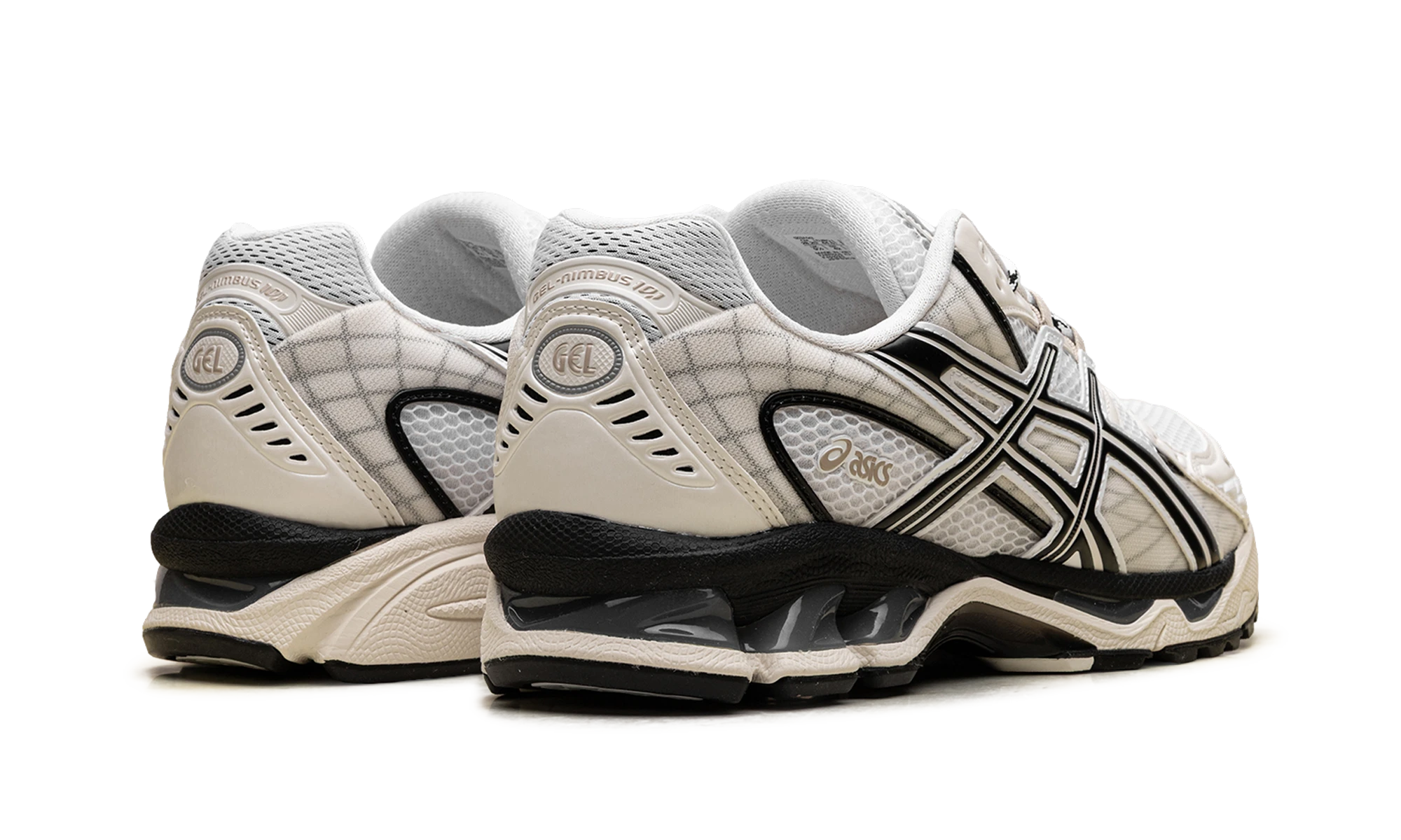 Pair of sneakers ASICS Gel-Nimbus 10.1 White Ivory (1203A543-108) brand new and authentic with original box.