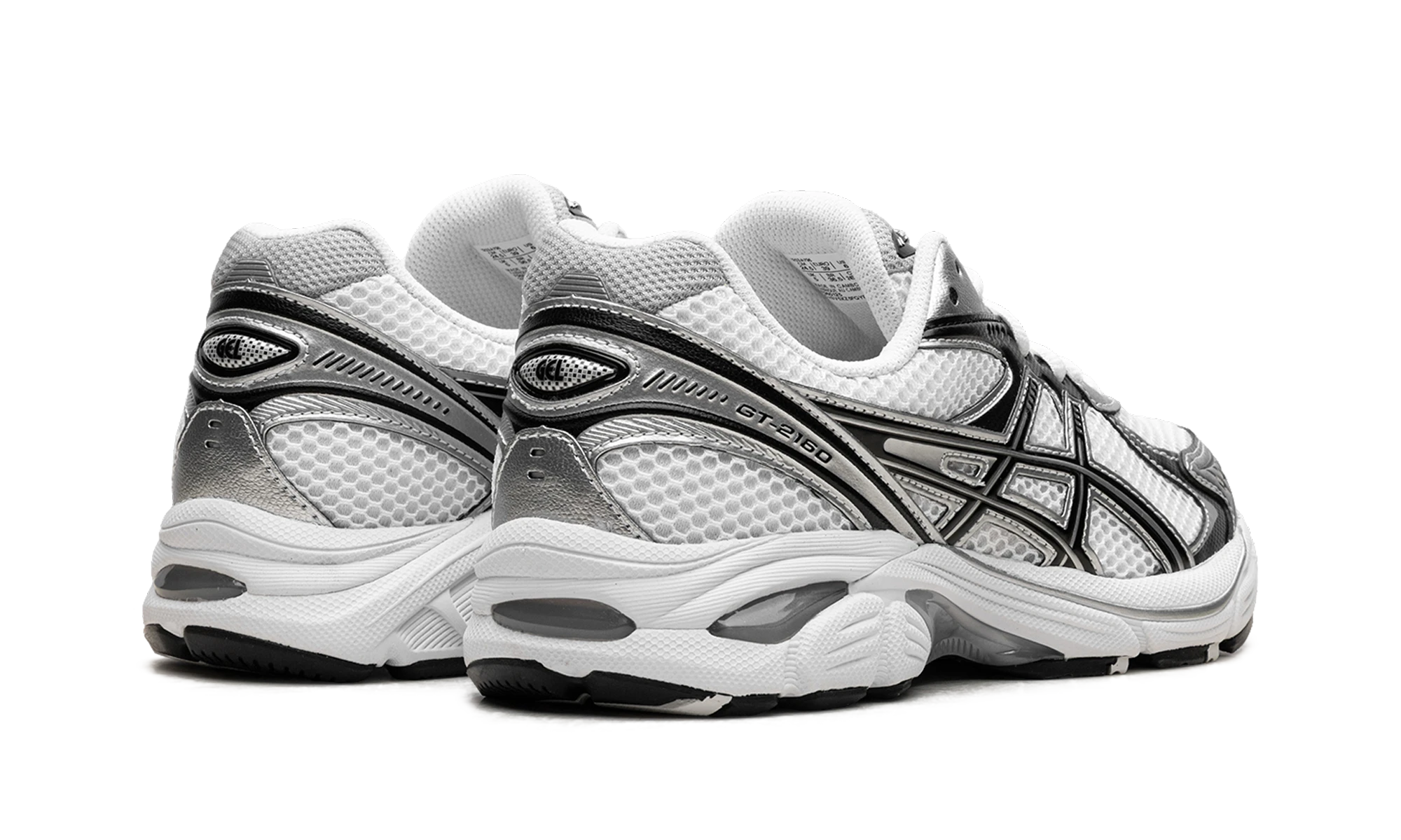 Para sneakersy ASICS GT-2160 White Black Silver (1203A796-100) – nowych i autentycznych z oryginalnym pudełkiem.