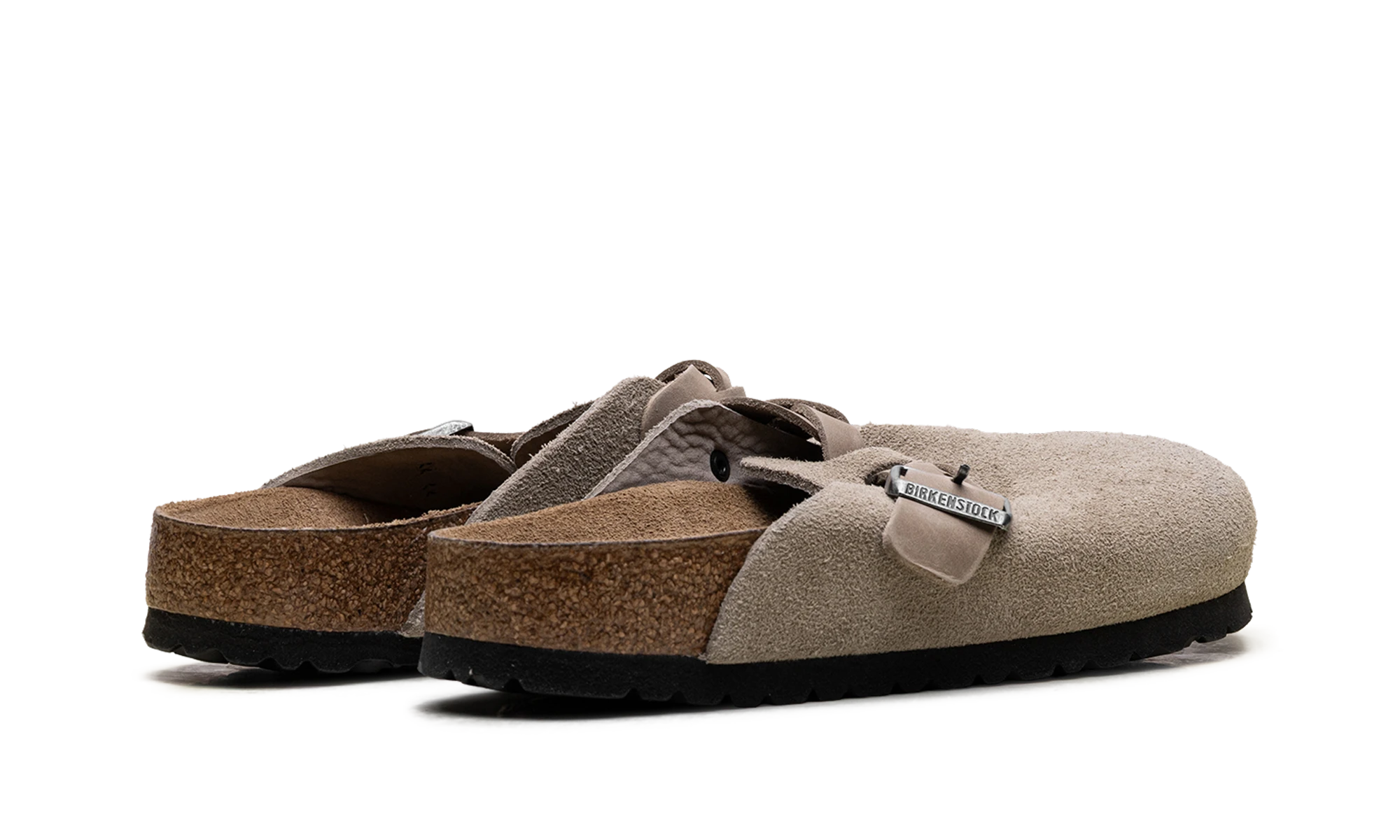 Para sneakersy Birkenstock Boston Braided Suede Taupe (1026667/1026694) – nowych i autentycznych z oryginalnym pudełkiem.