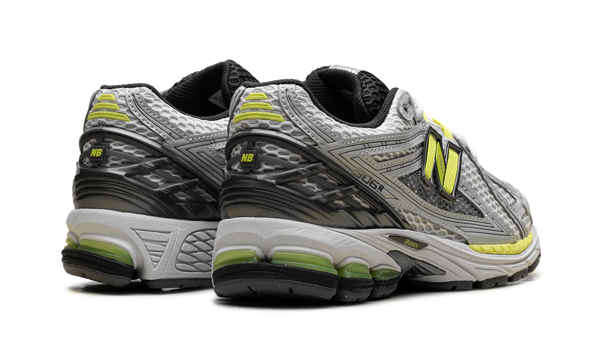 Pair of sneakers New Balance 1906R Light Silver Metallic Alkaline Green (U190652H) brand new and authentic with original box.