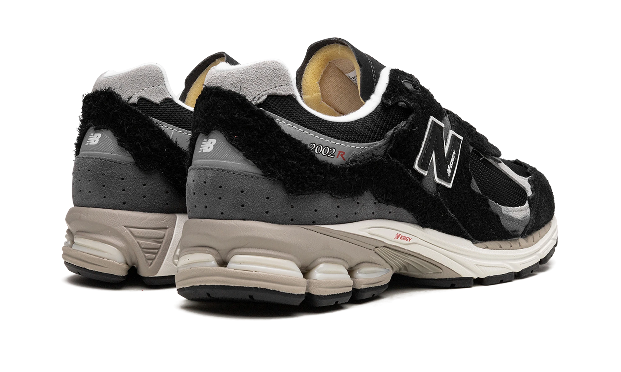 Pair of sneakers New Balance 2002R Protection Pack Black Grey (M2002RDJ) brand new and authentic with original box.