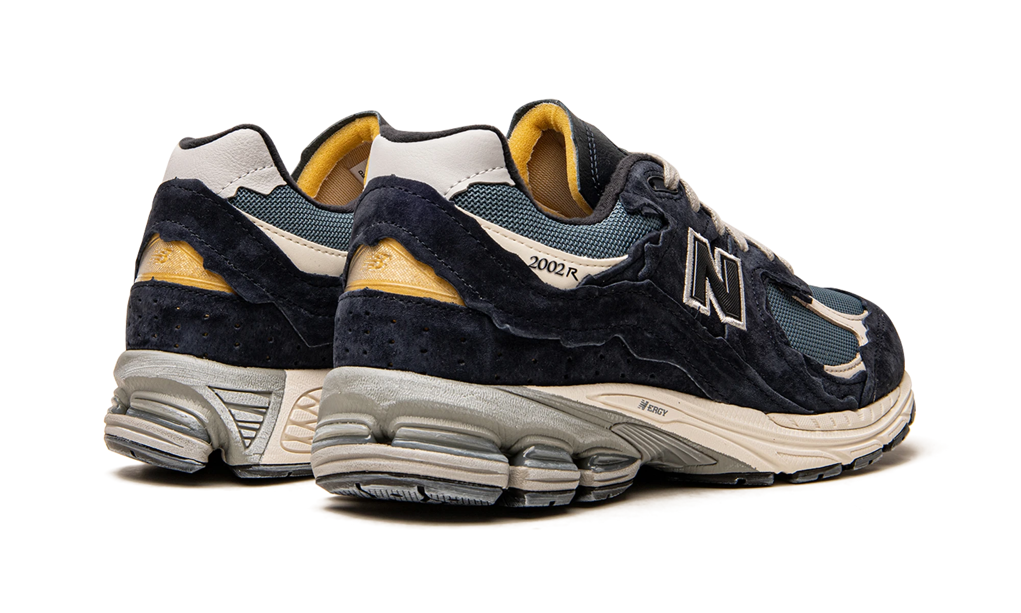 Ζεύγος αθλητικά παπούτσια New Balance 2002R Protection Pack Dark Navy (M2002RDF) – ολοκαίνουργια και αυθεντικά με αυθεντικό κουτί.