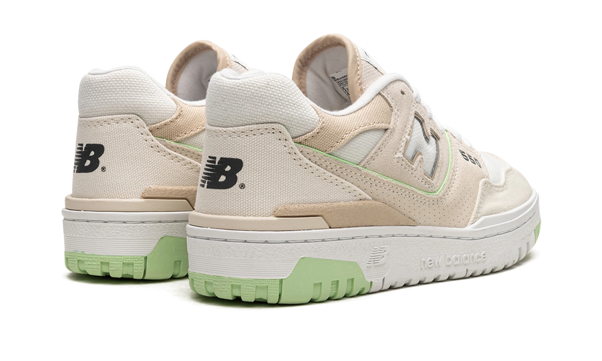 Pair of sneakers New Balance 550 Turtledove Green Aura (BBW550FB) brand new and authentic with original box.