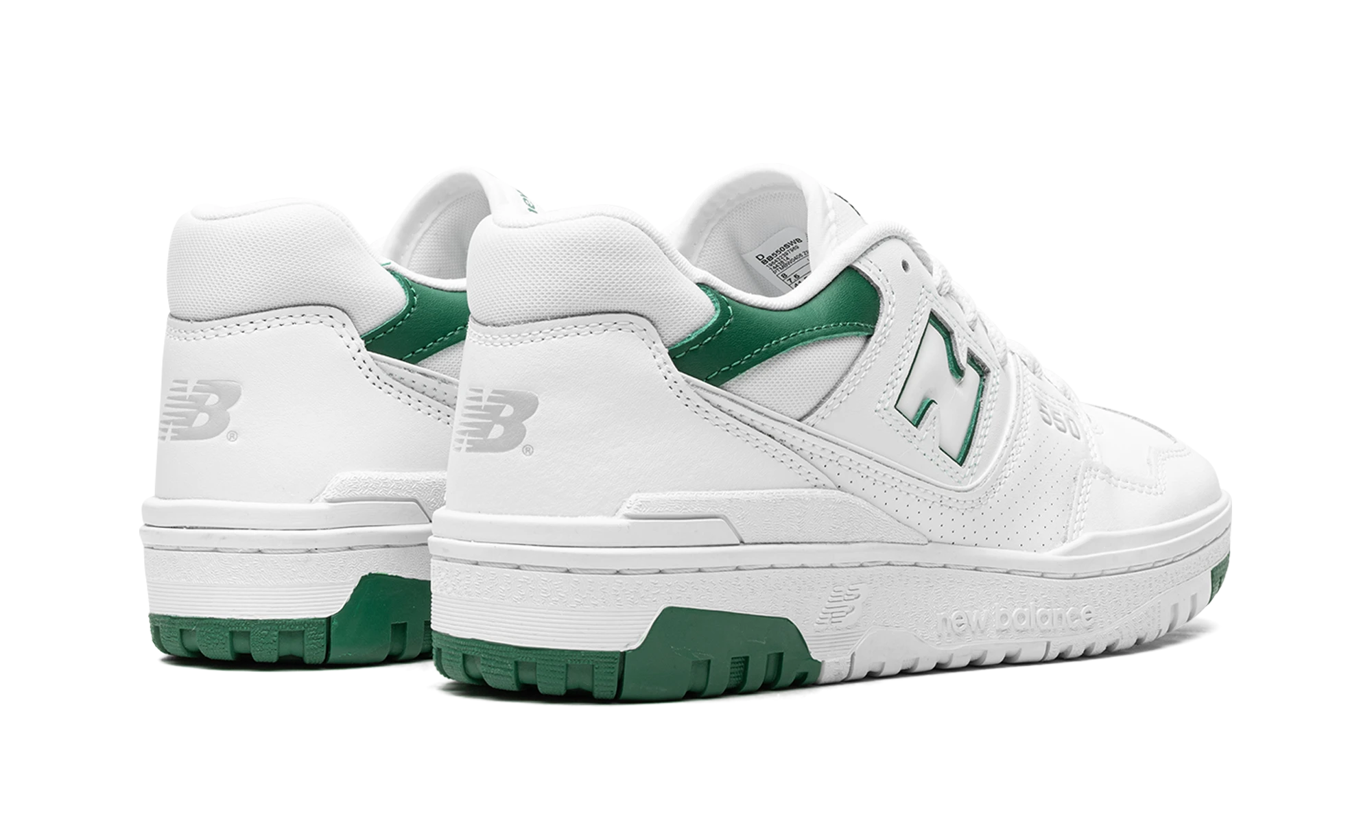 Pair of sneakers New Balance 550 White Classic Green (BB550SWB) brand new and authentic with original box.