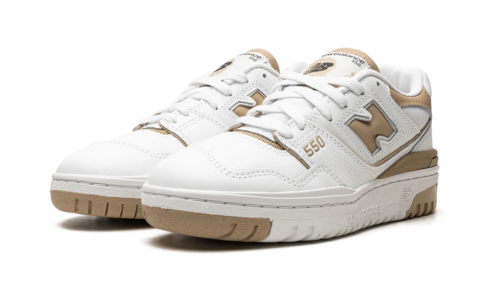 New Balance 550 White Incense (BBW550BT) - front view