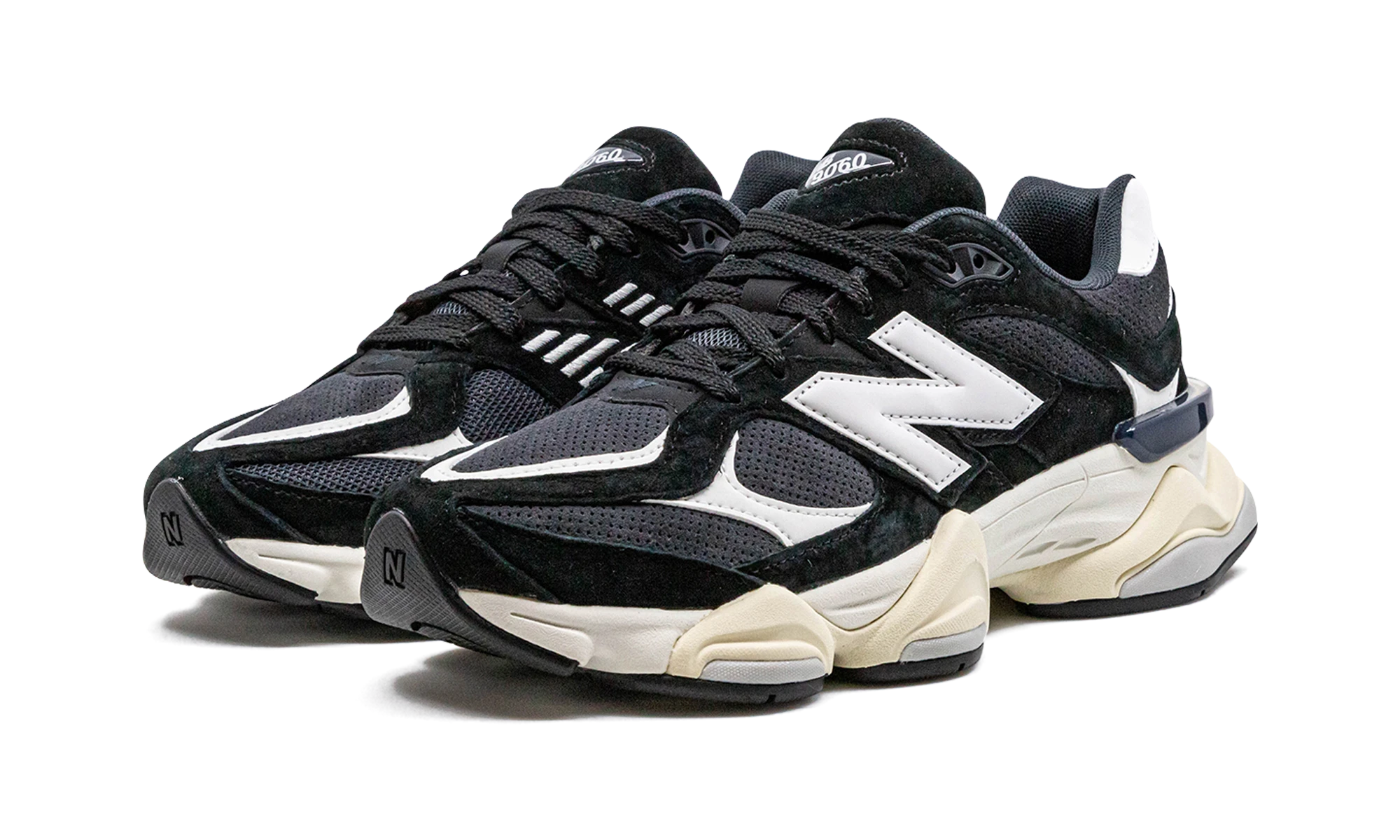 New Balance 9060 Black White (U9060AAA) - front view