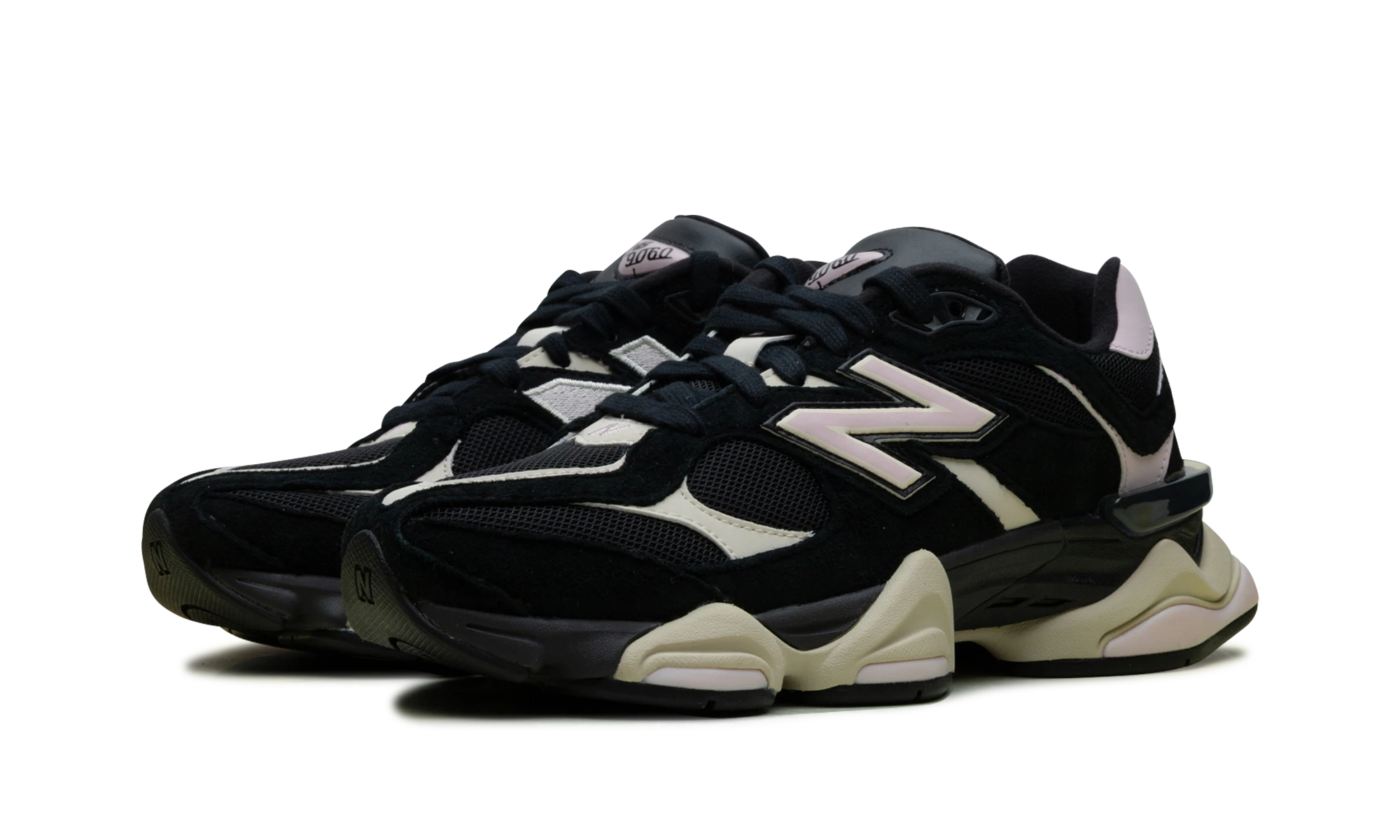 New Balance 9060 JD Exclusive Black Pink White (U9060JBR) - front view